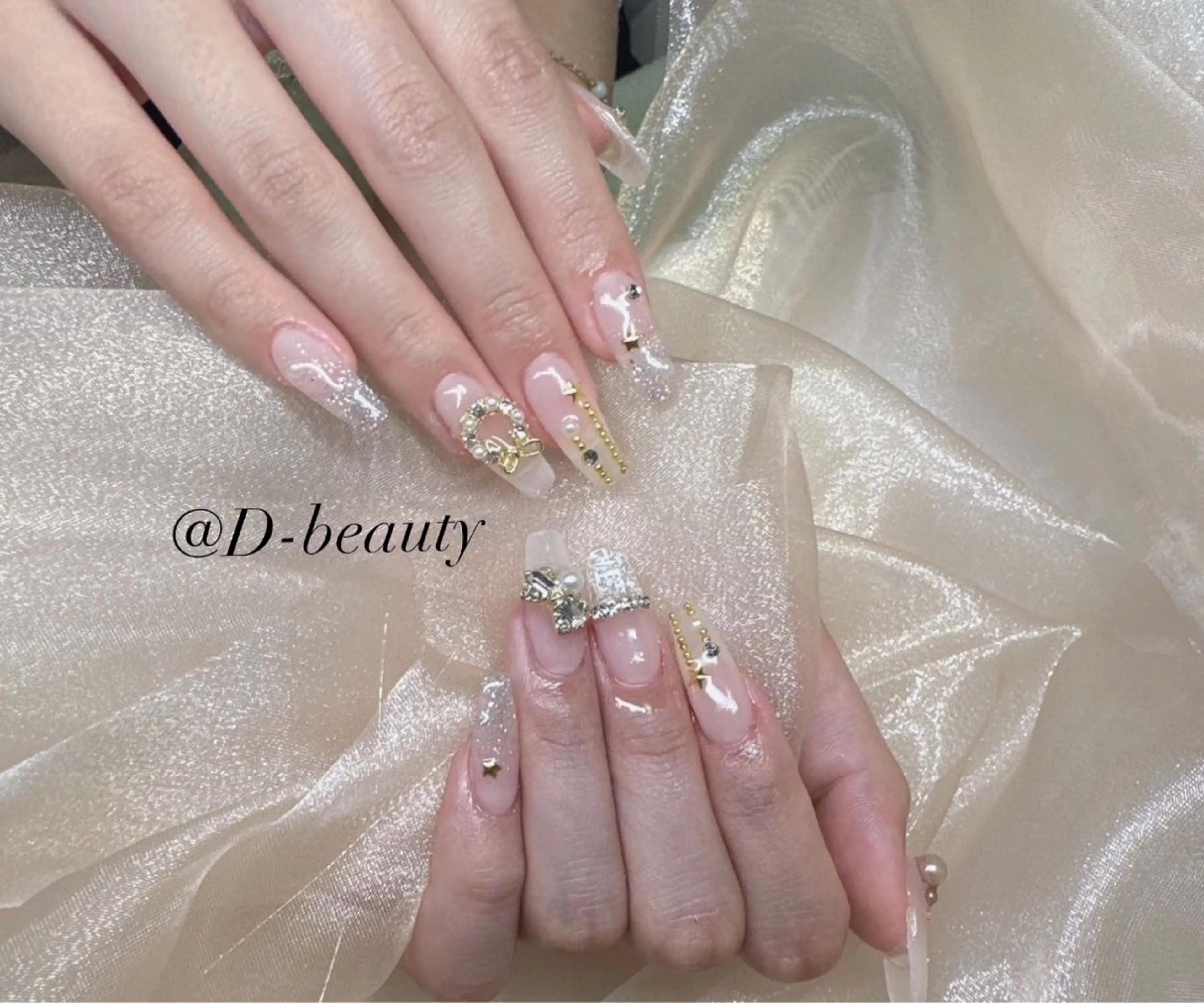 ネイル 冬ネイル クリスマス ハンドネイル D-BEAUTY Nailsalonのネイルデザイン
