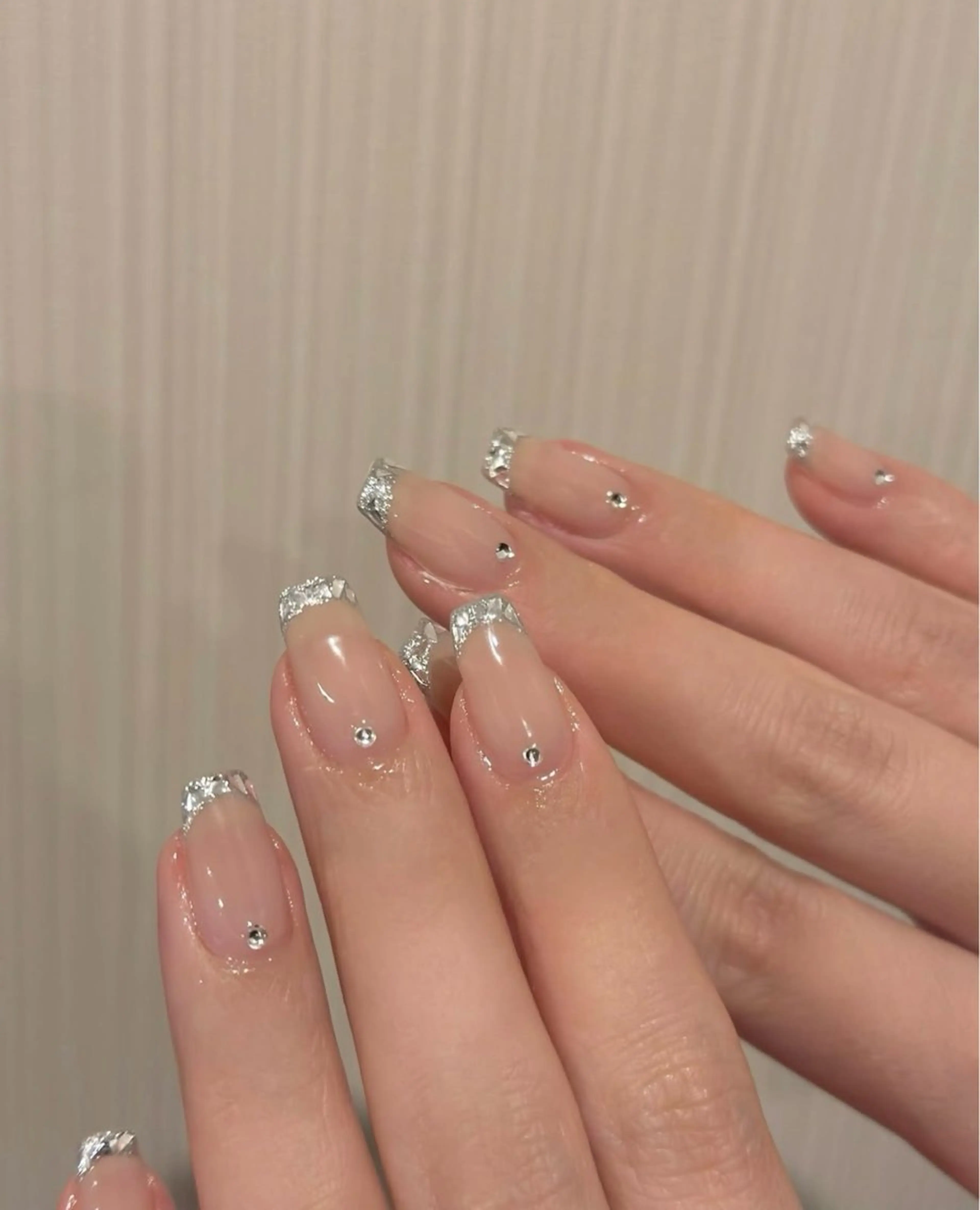 ネイル 韓国ネイル 持ち込み ニュアンスネイル ネイルチップ ハンドネイル TABI ANA.CHUOのネイルデザイン