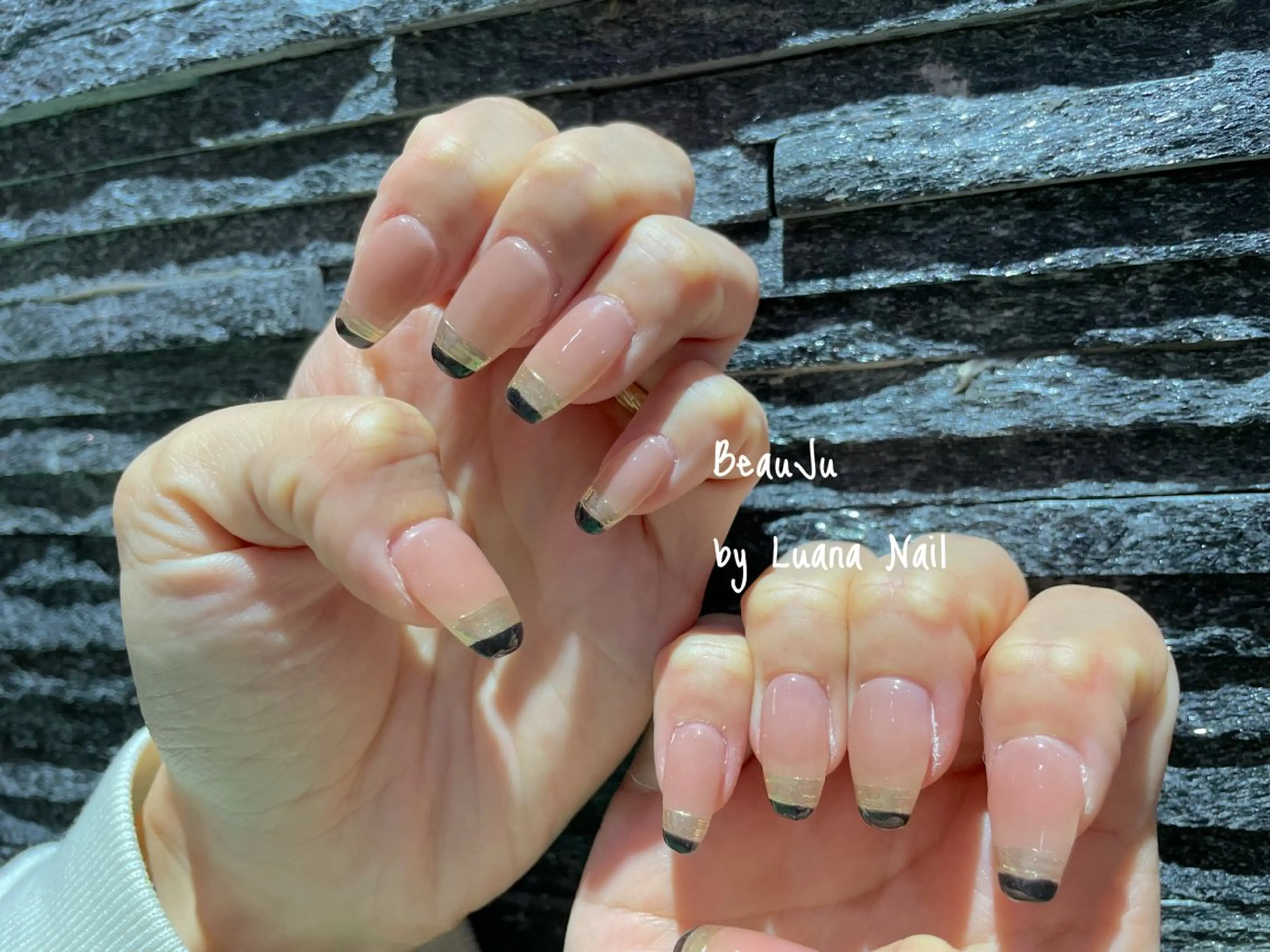 ネイル ミラーネイル ハンドネイル BeauJu by Luana Nailのネイルデザイン