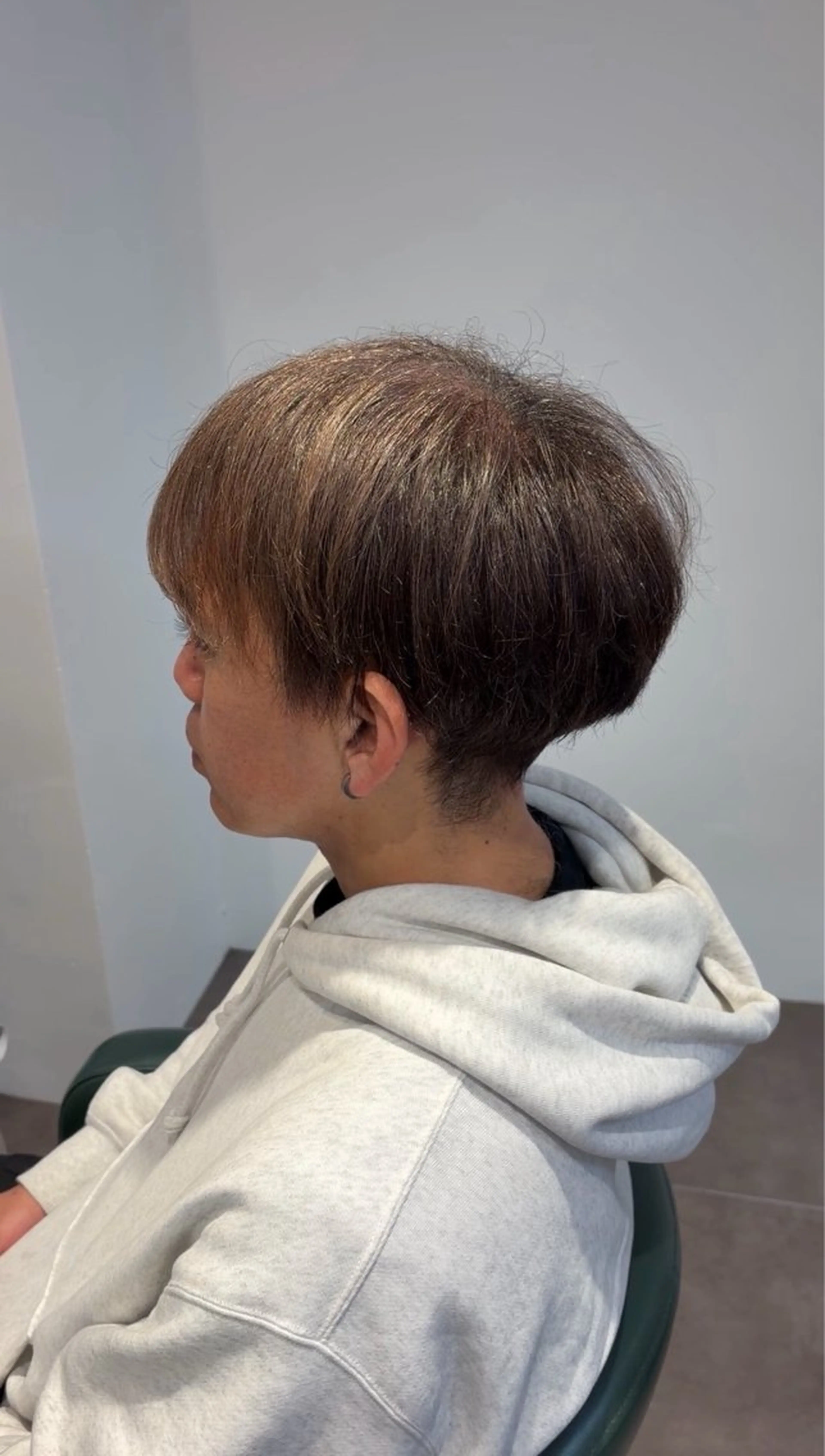 カラー ベージュカラー ミルクティーベージュ ヘアカラー 🎀 F-CODE ・ HOSHIMIのヘアスタイル