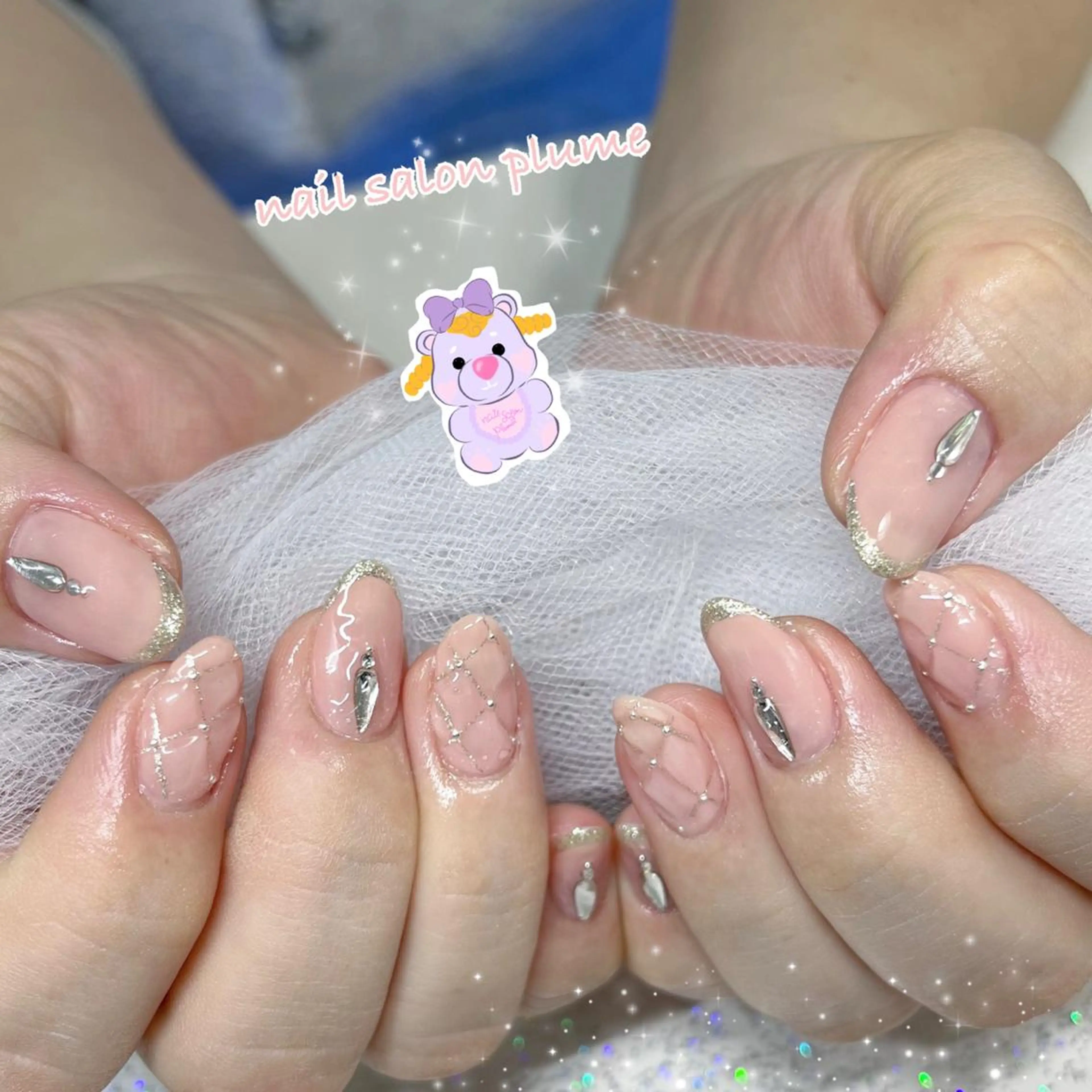 ネイル ハンドネイル plume nail ☆韓国ネイルのネイルデザイン