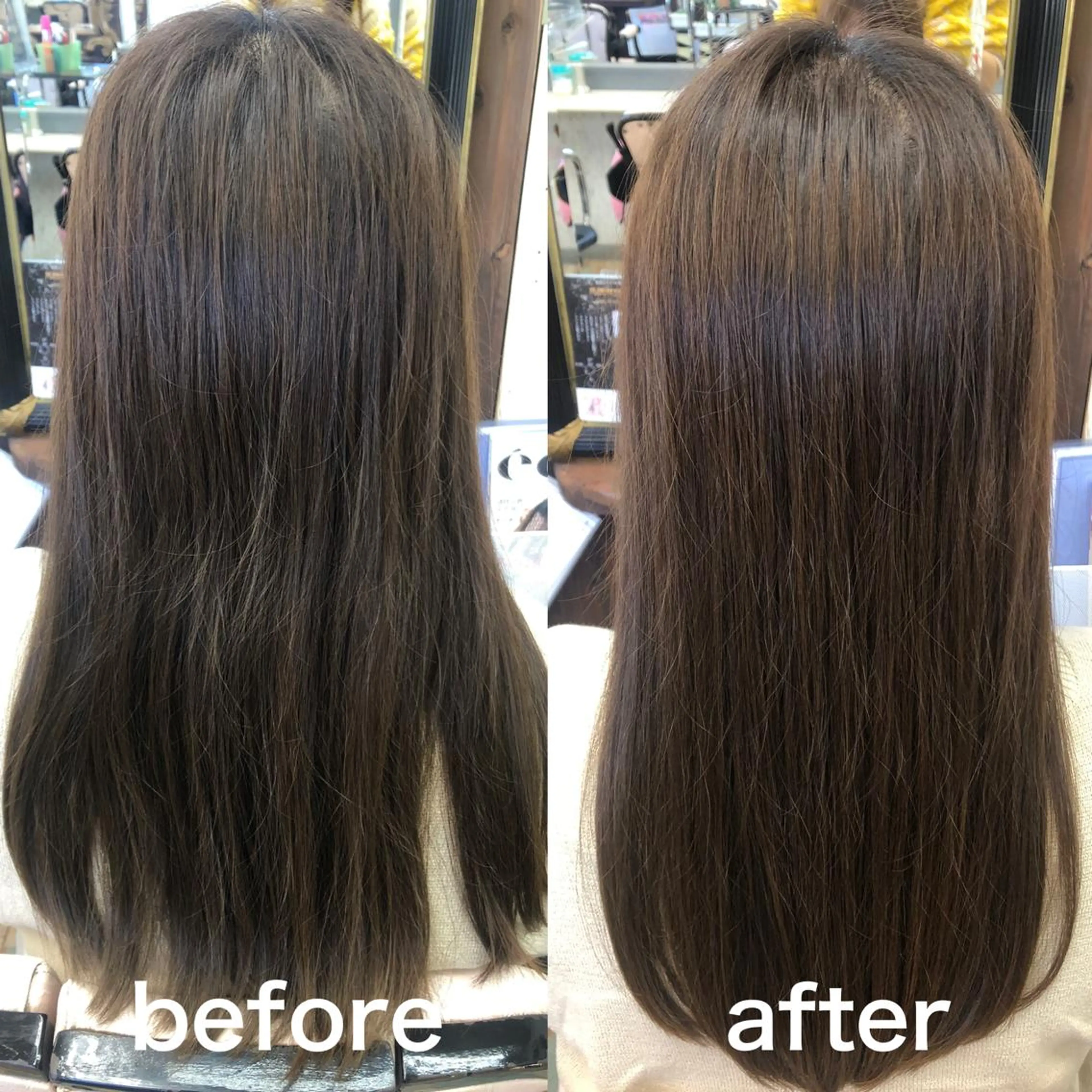 ロング リラクゼーション ヘナサロンのヘアスタイル