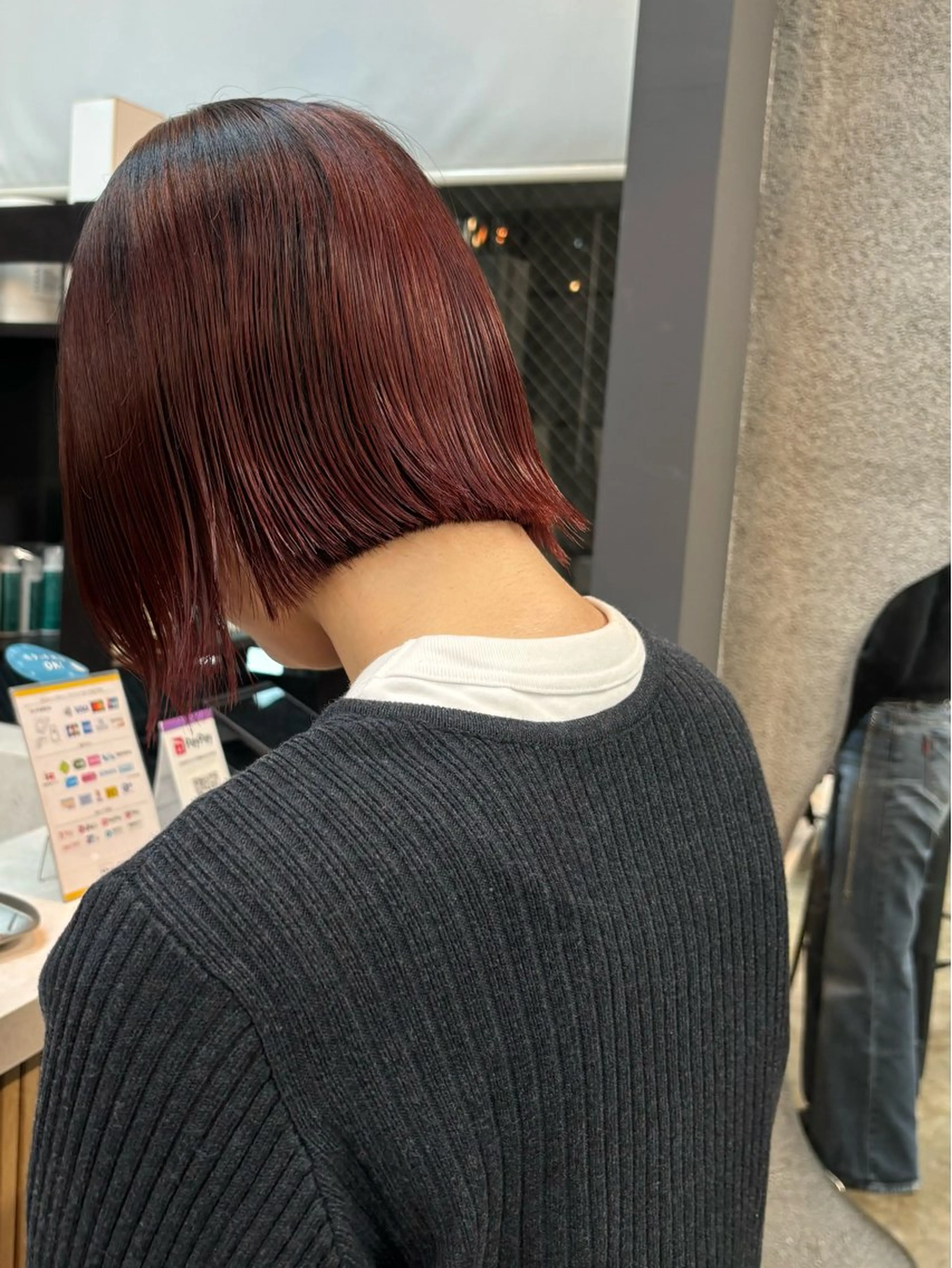 ショート ヘアカラー トリートメント 博多/艶カラー Natsuのヘアスタイル