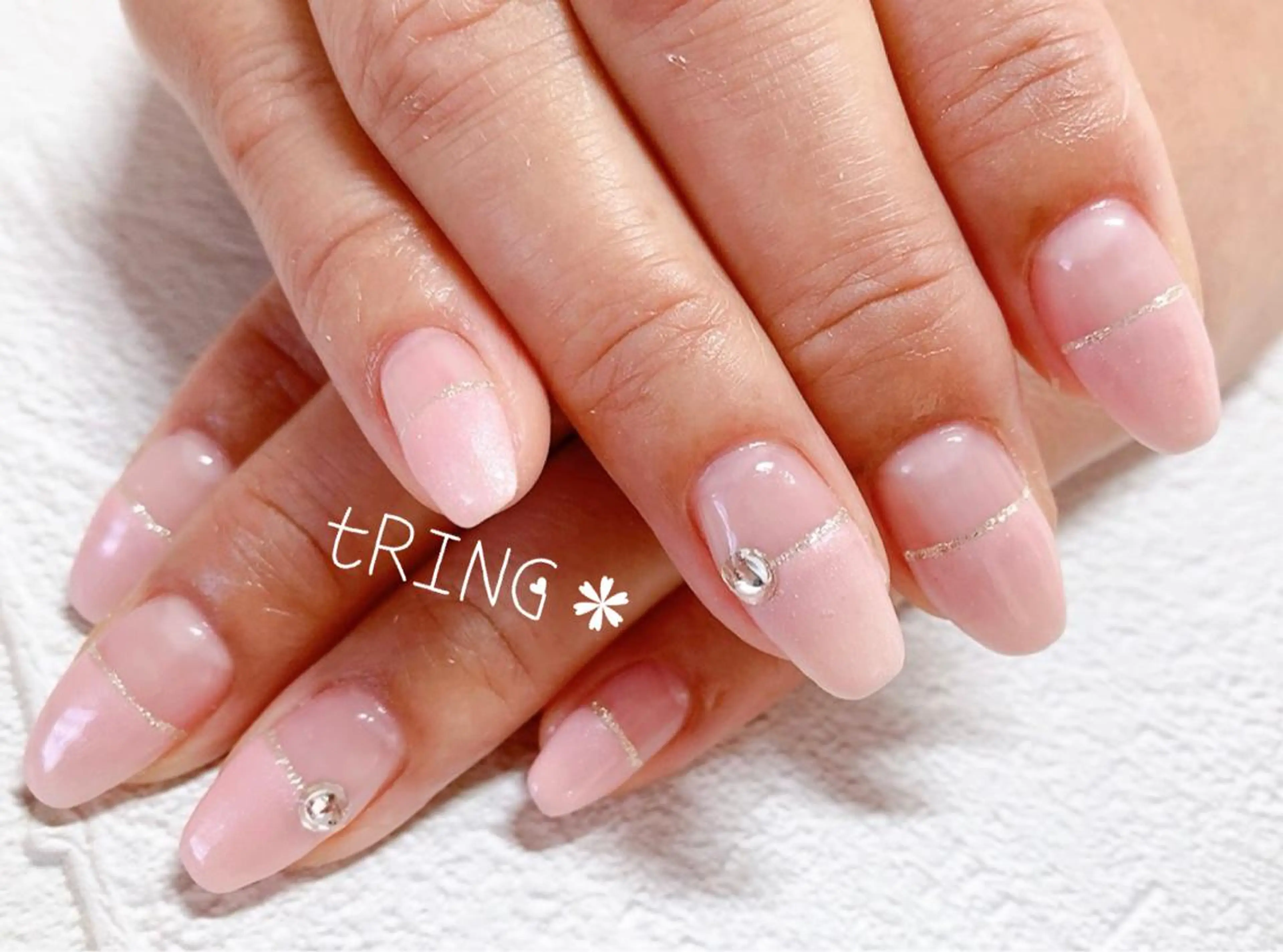 ネイル ハンドネイル tRING＊ しいの木台のネイルデザイン