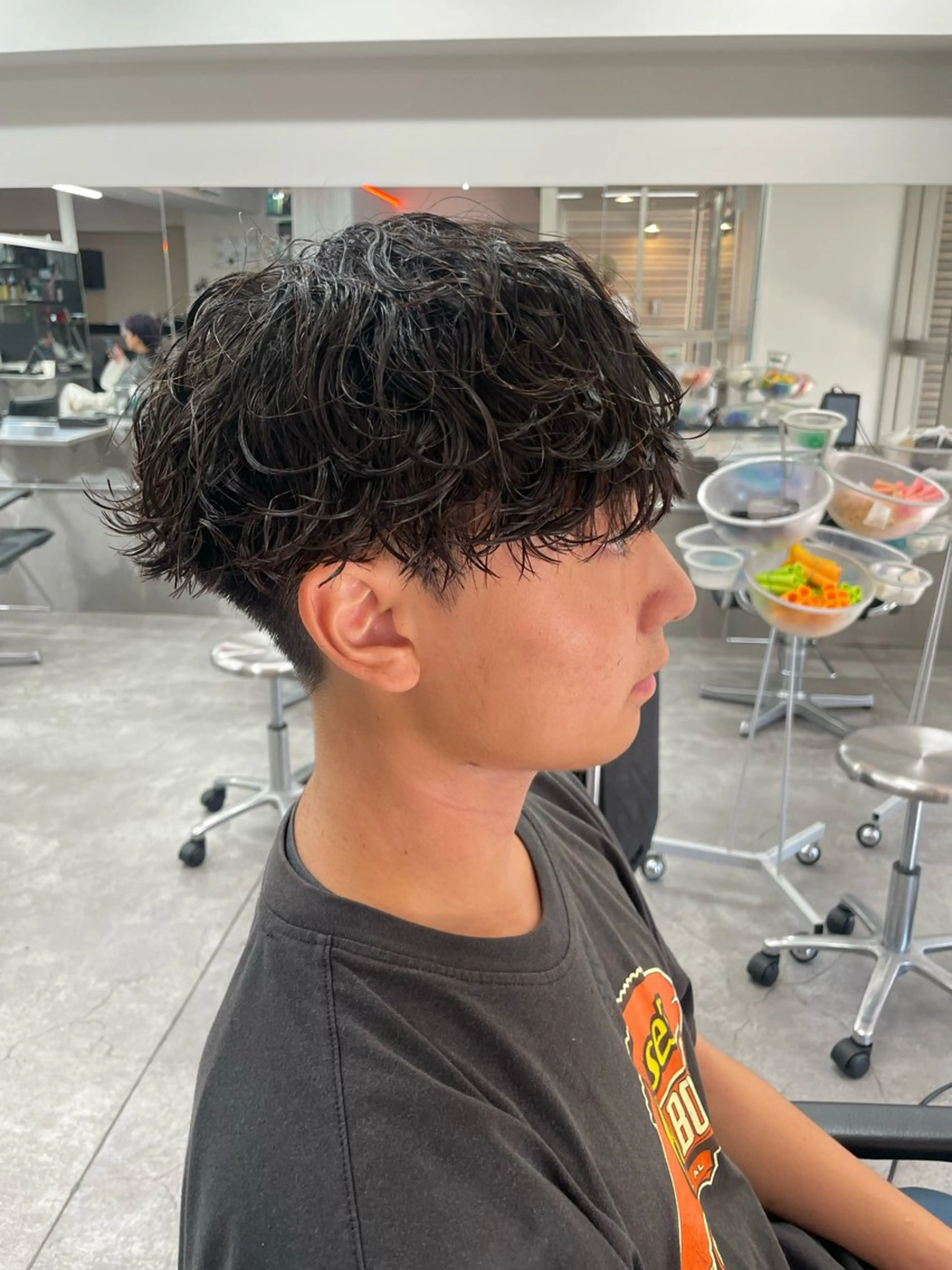 パーマ メンズ カット パーマ 町田エリアＮｏ．１/ パーマ特化/太田京希のヘアスタイル