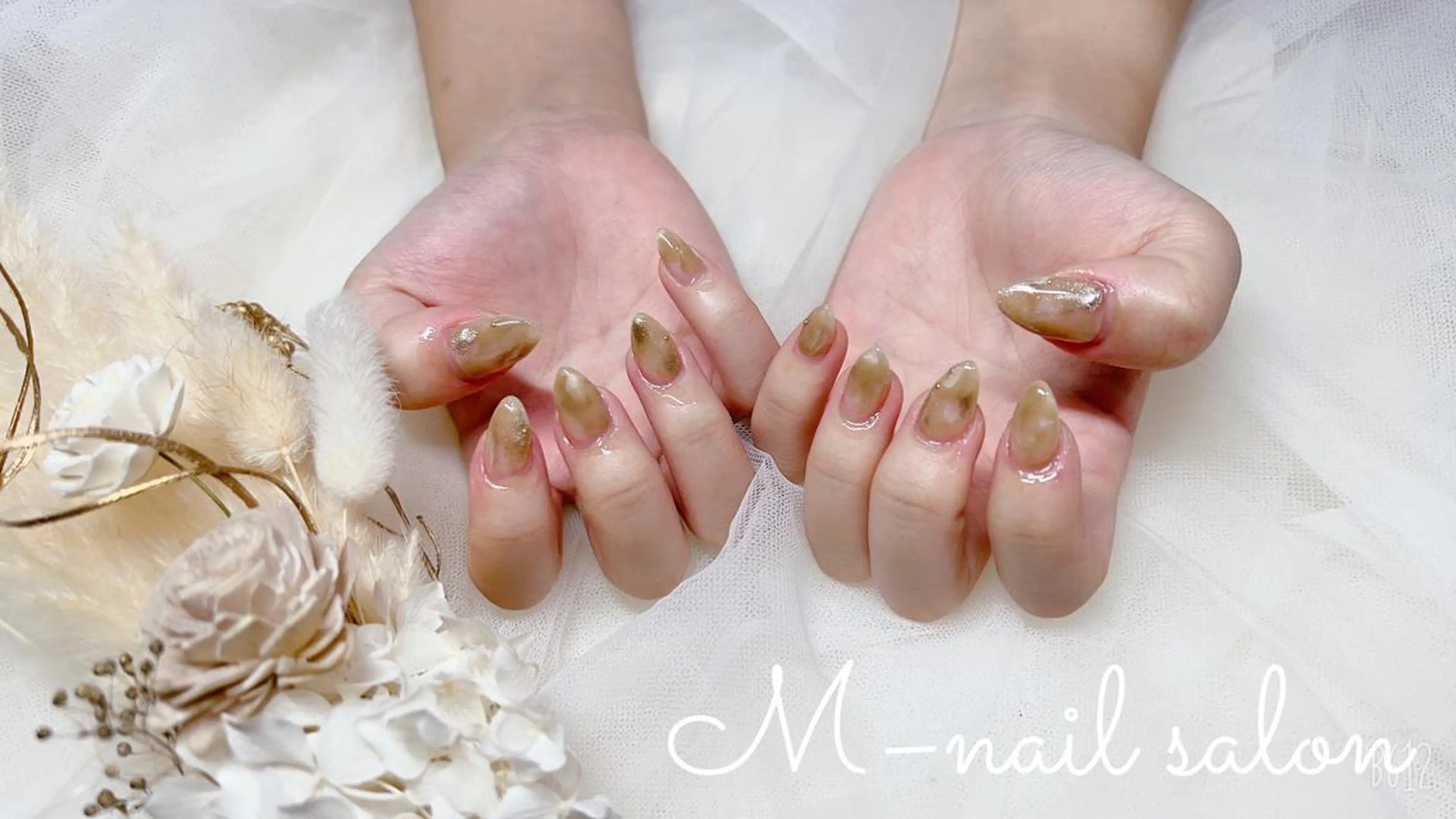 ネイル シンプルネイル M_ nail salonのネイルデザイン