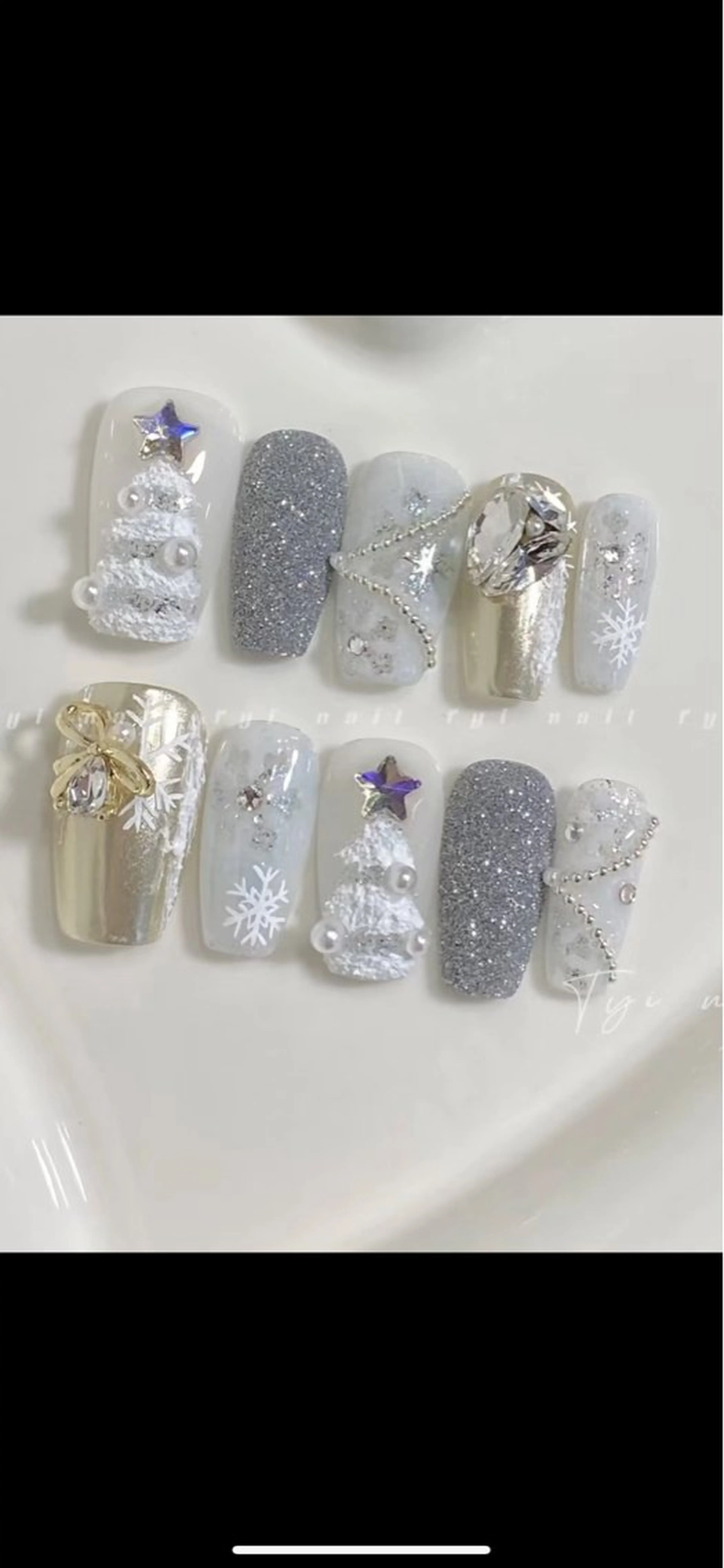 ネイル 💅パッマ ネイル AOIのマツエク・マツパデザイン