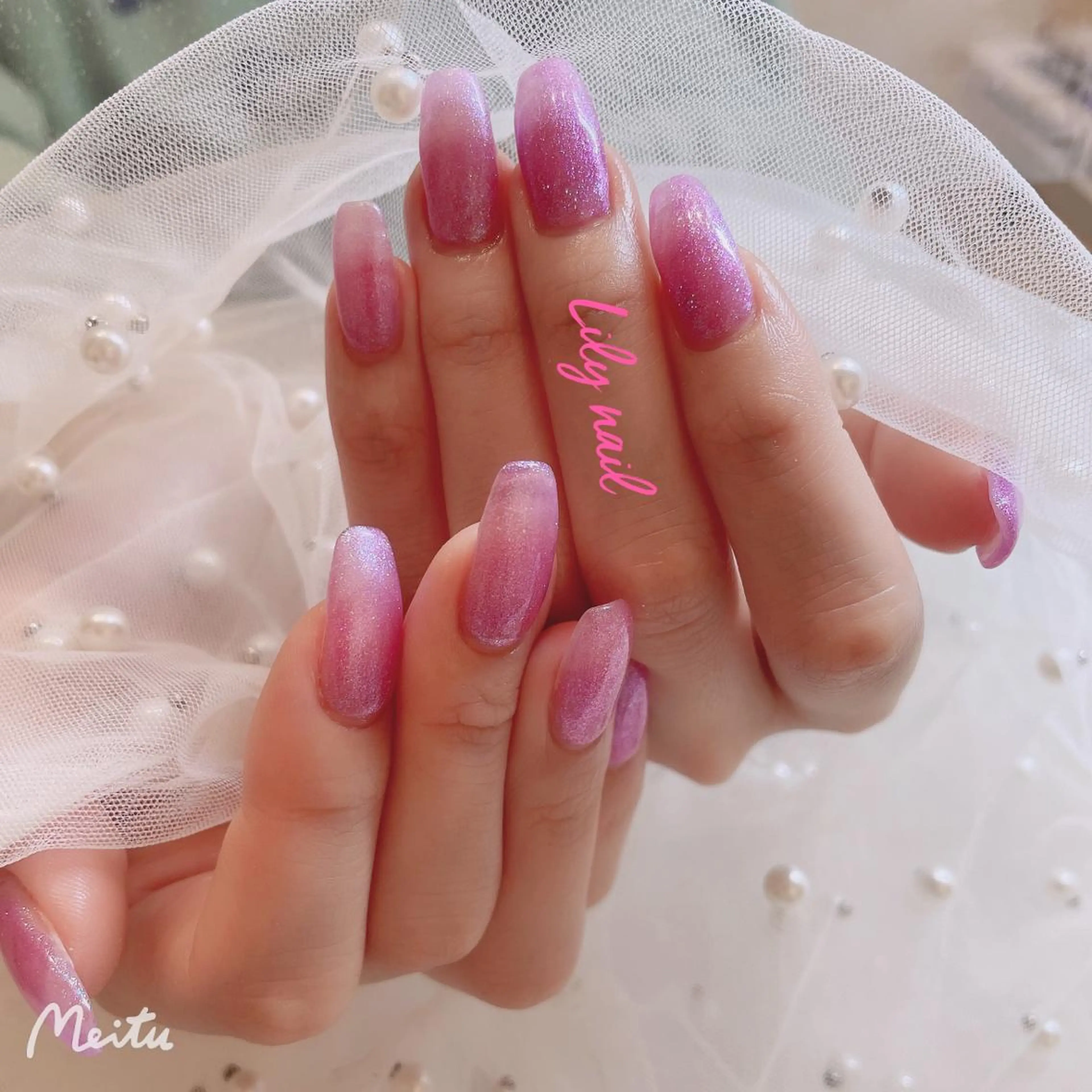 ネイル 長さ出し ネイルチップ nail Lilyのネイルデザイン