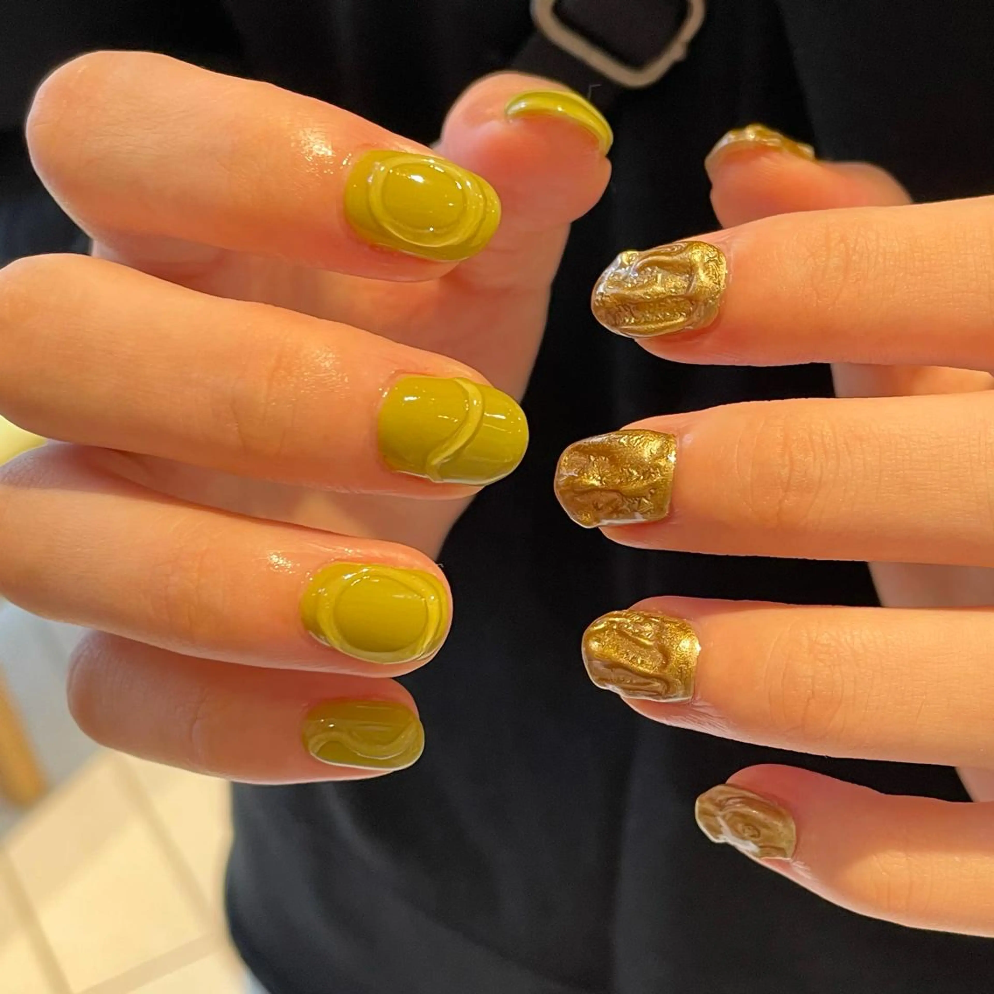 ネイル ハンドネイル 新井 ひなののネイルデザイン