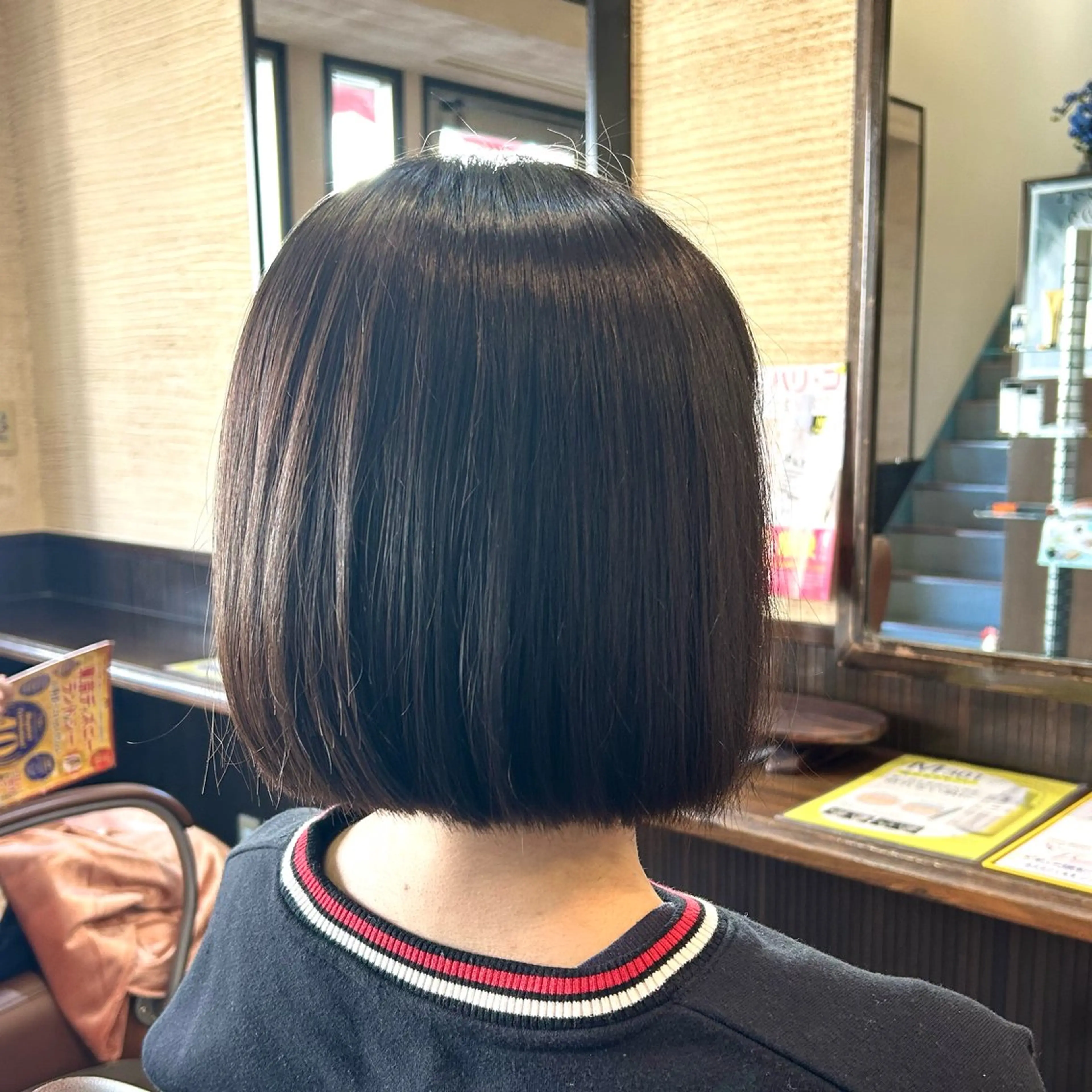 ミディアム ボブ 中野 聖人のヘアスタイル