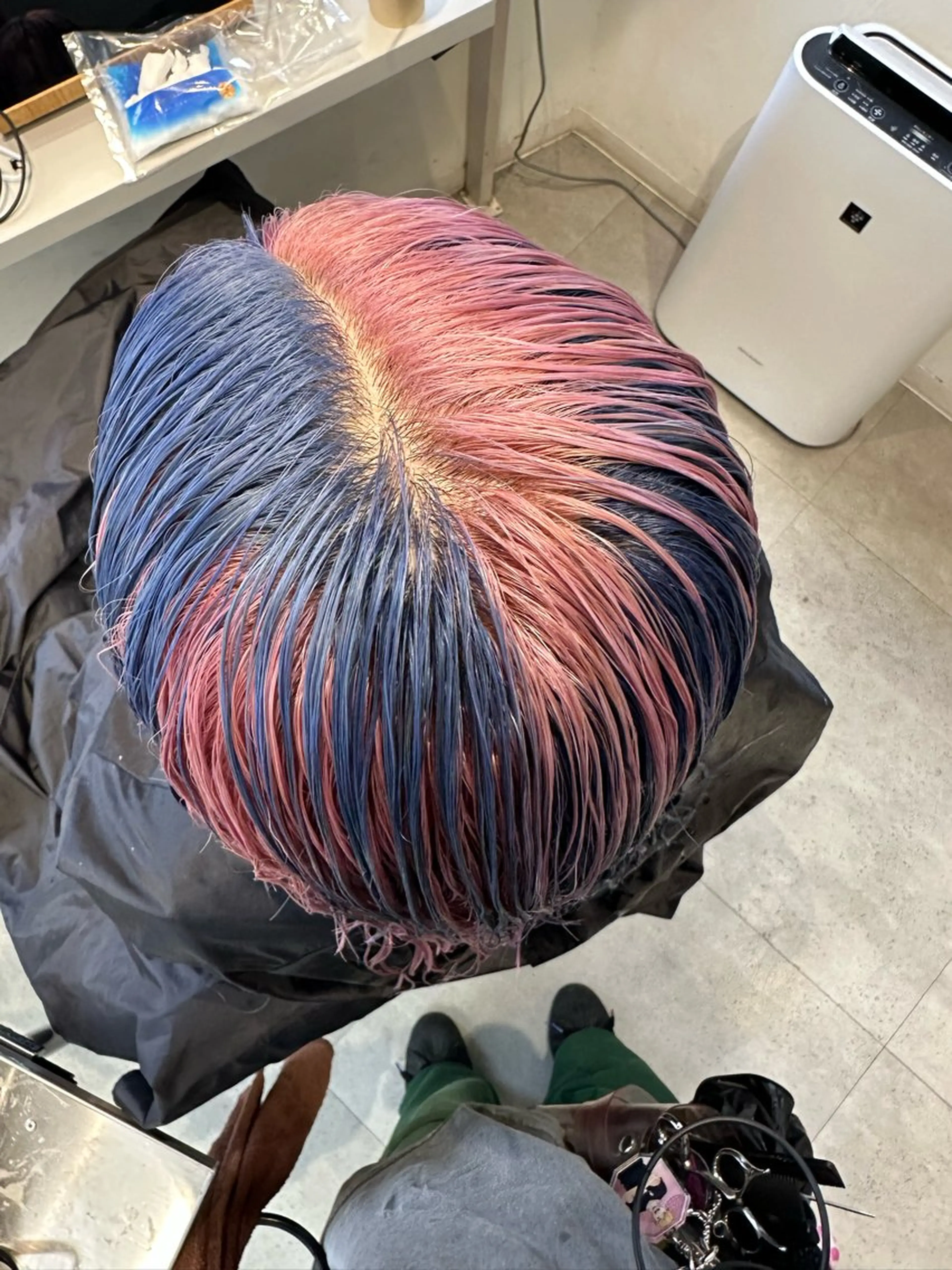 ミディアム カラー Maria 梅田/デザインカラーのヘアスタイル