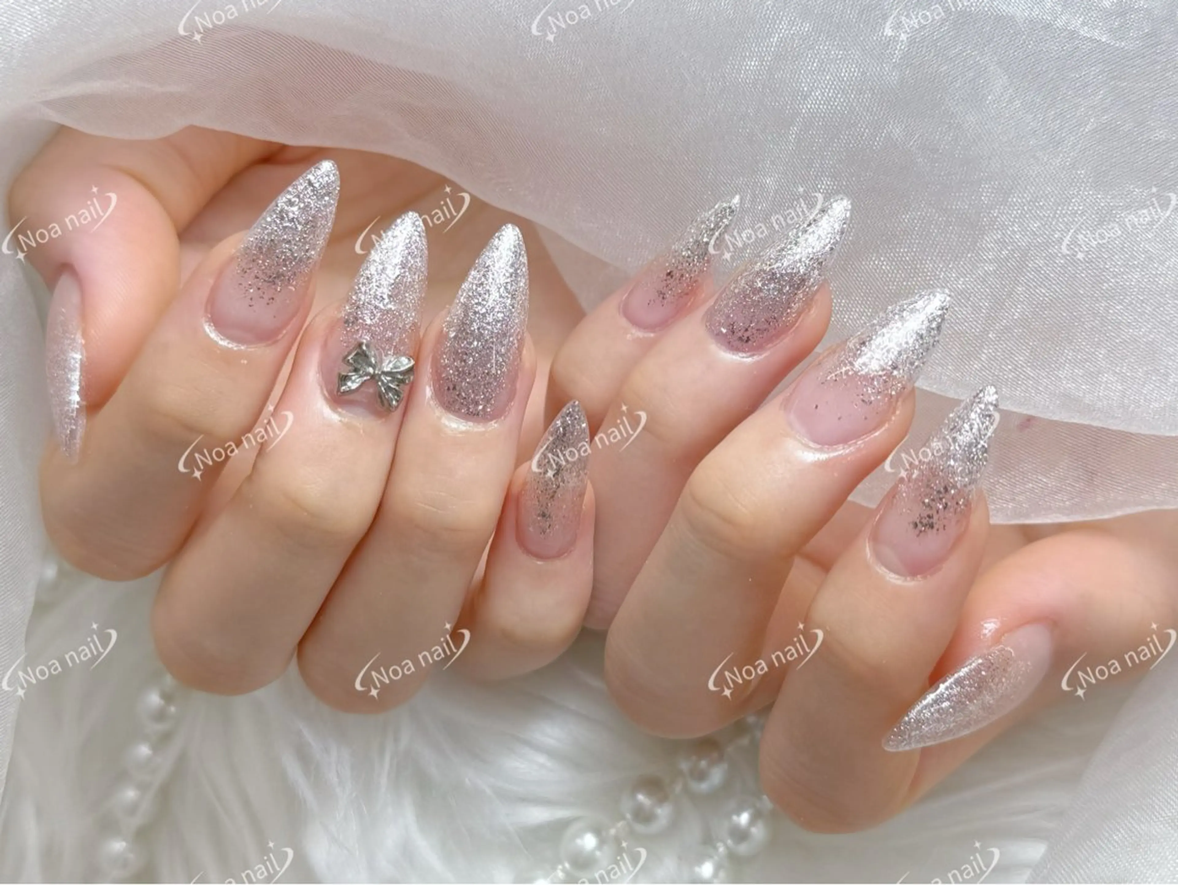 ロング ハンドネイル Noa Nail みつきのネイルデザイン