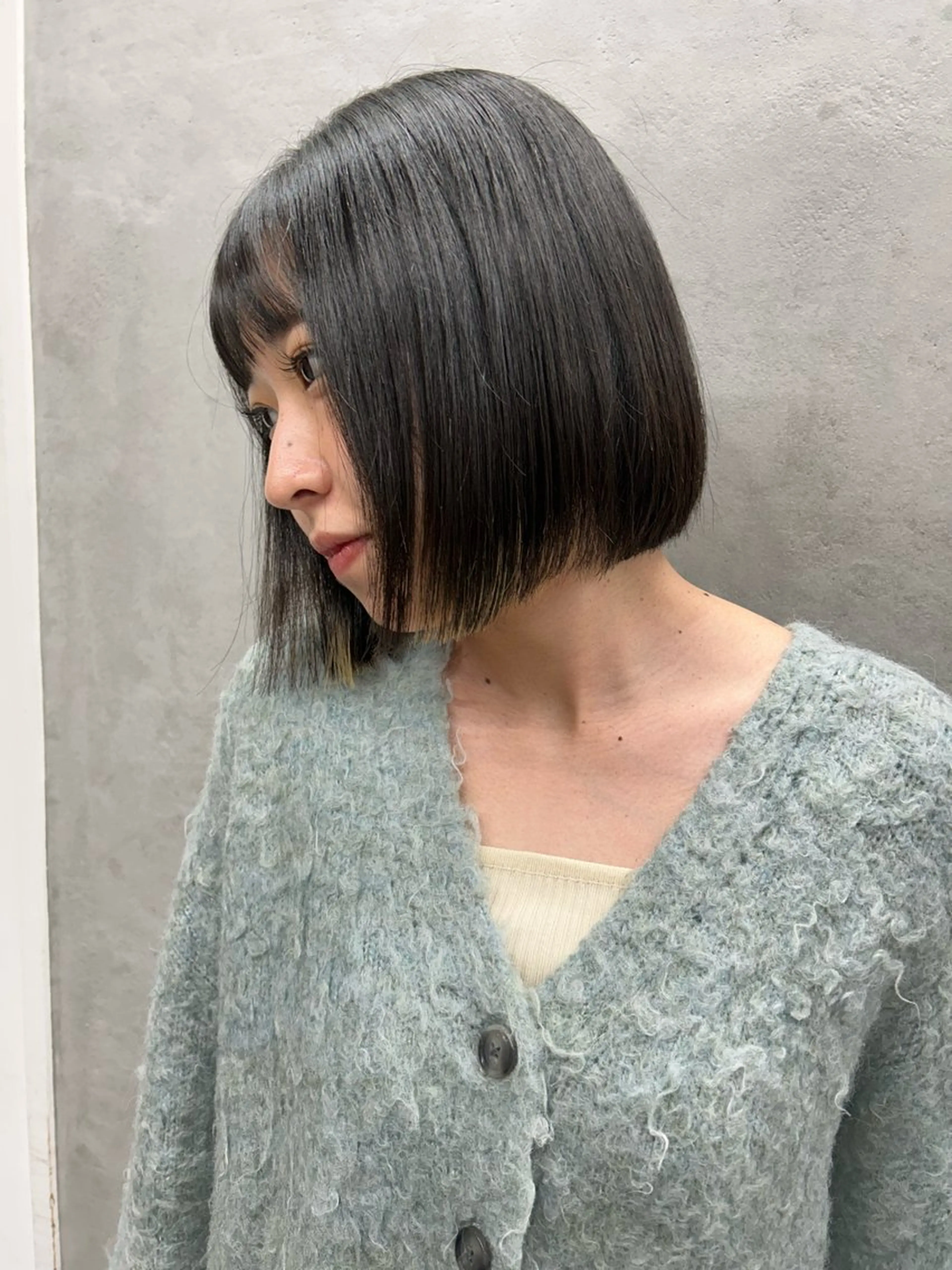 ショート 🫐寒色系カラー 🫐ヤマナカリリカのヘアスタイル
