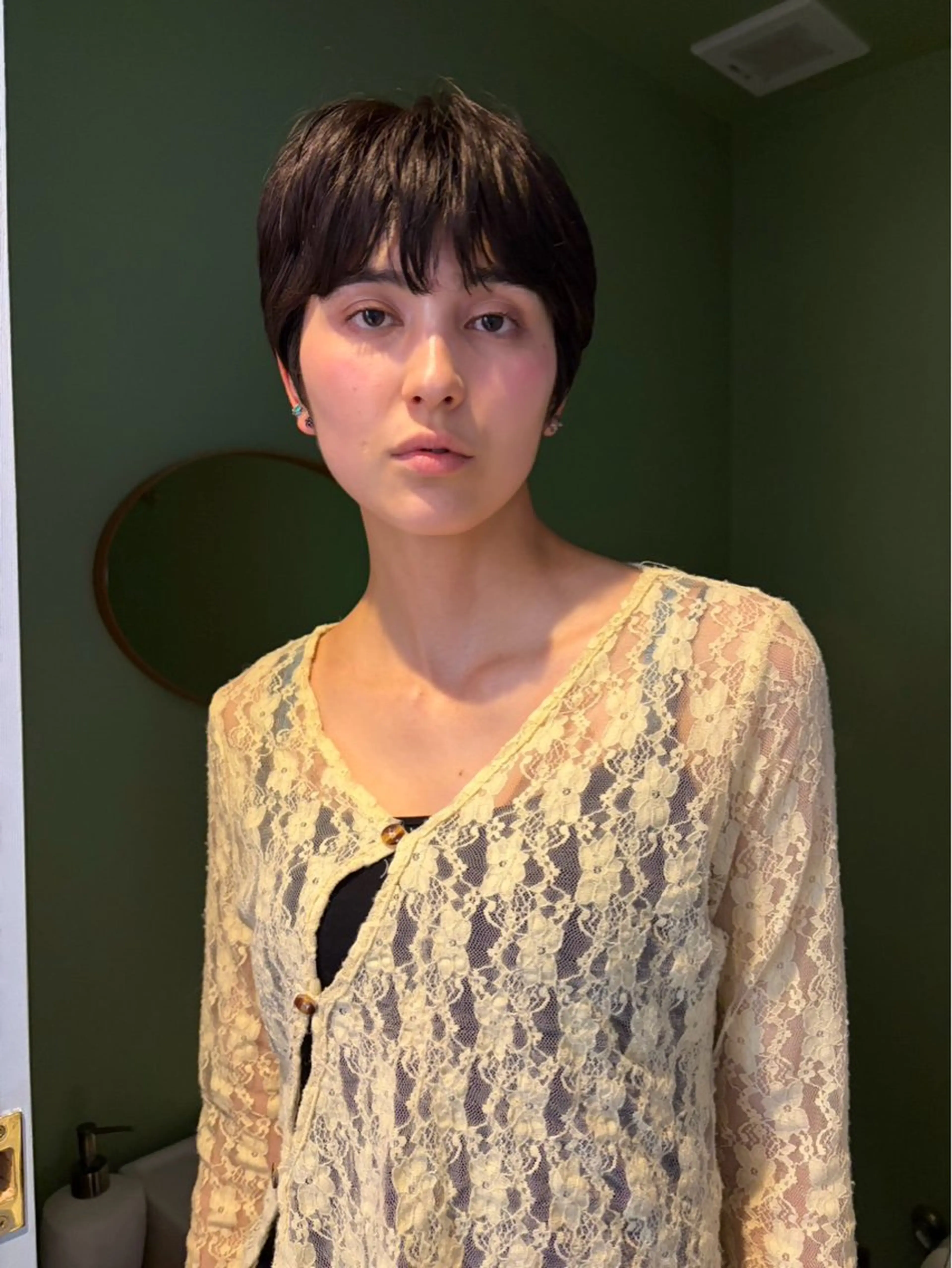 ショート カラー Wカラー/レイヤー /ボブ/otohaのヘアスタイル