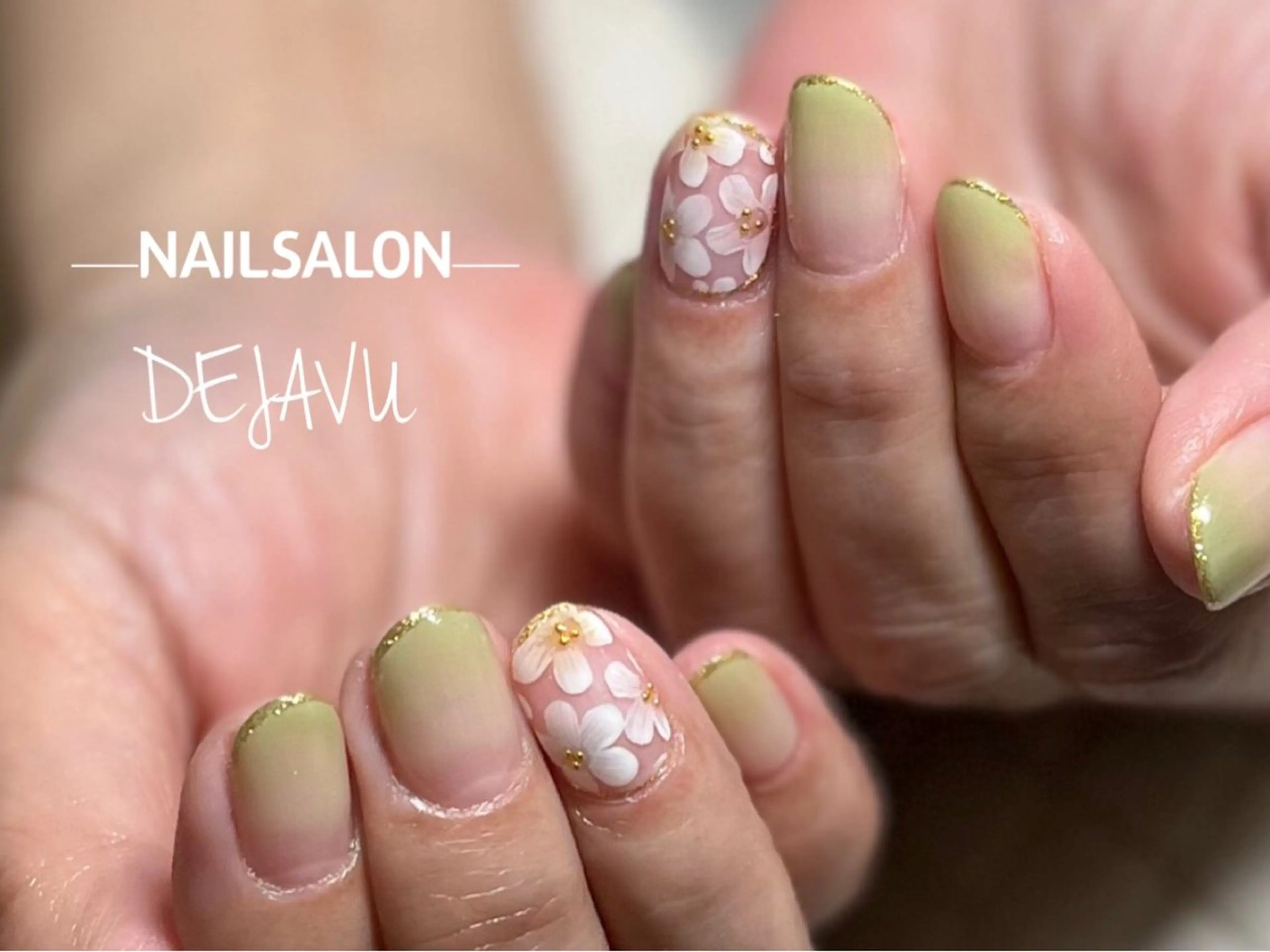 ネイル ハンドネイル Nail salon Dejavu 🌿のネイルデザイン