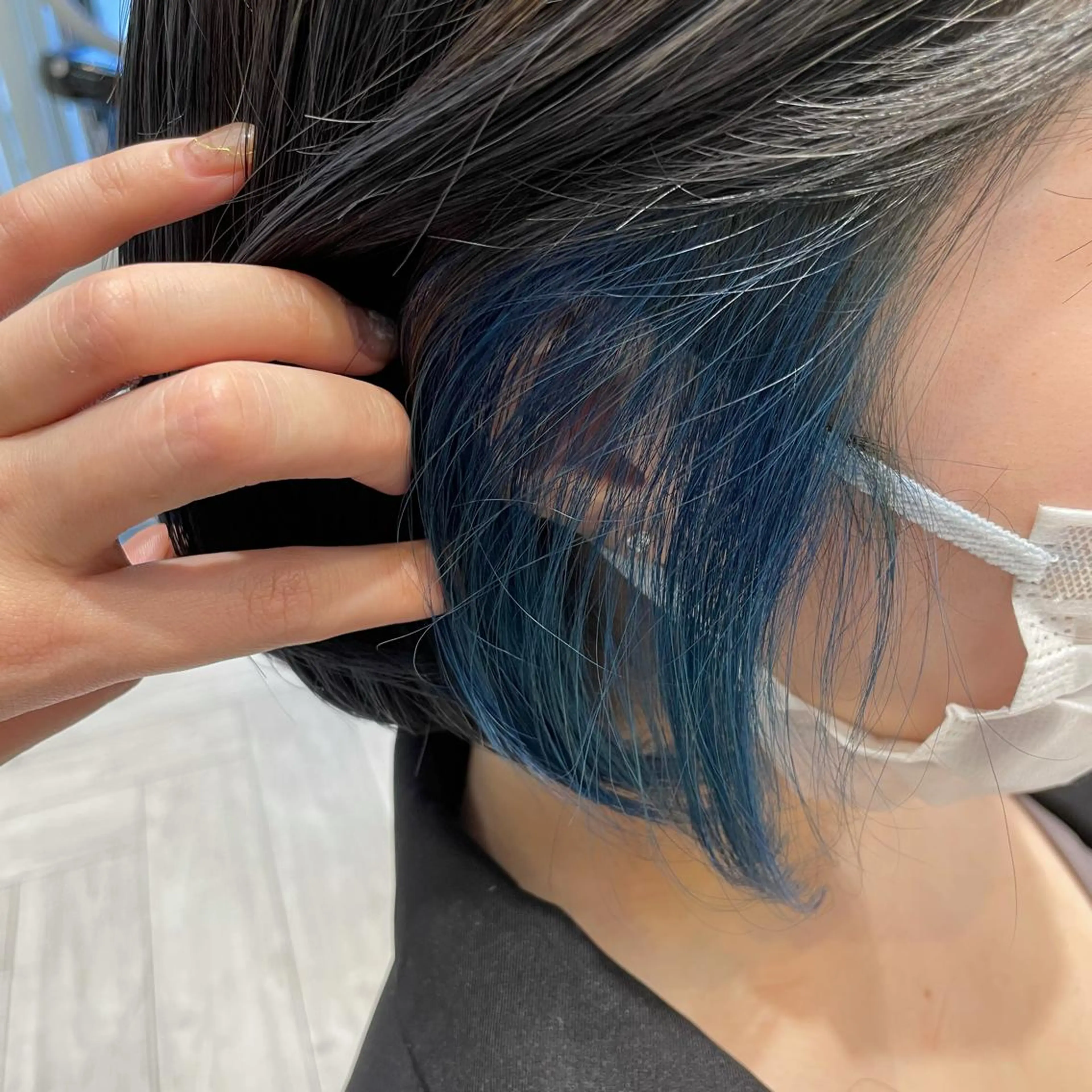 ショート ショートヘア ヘアカラー トリートメント 亀山 由里菜のヘアスタイル