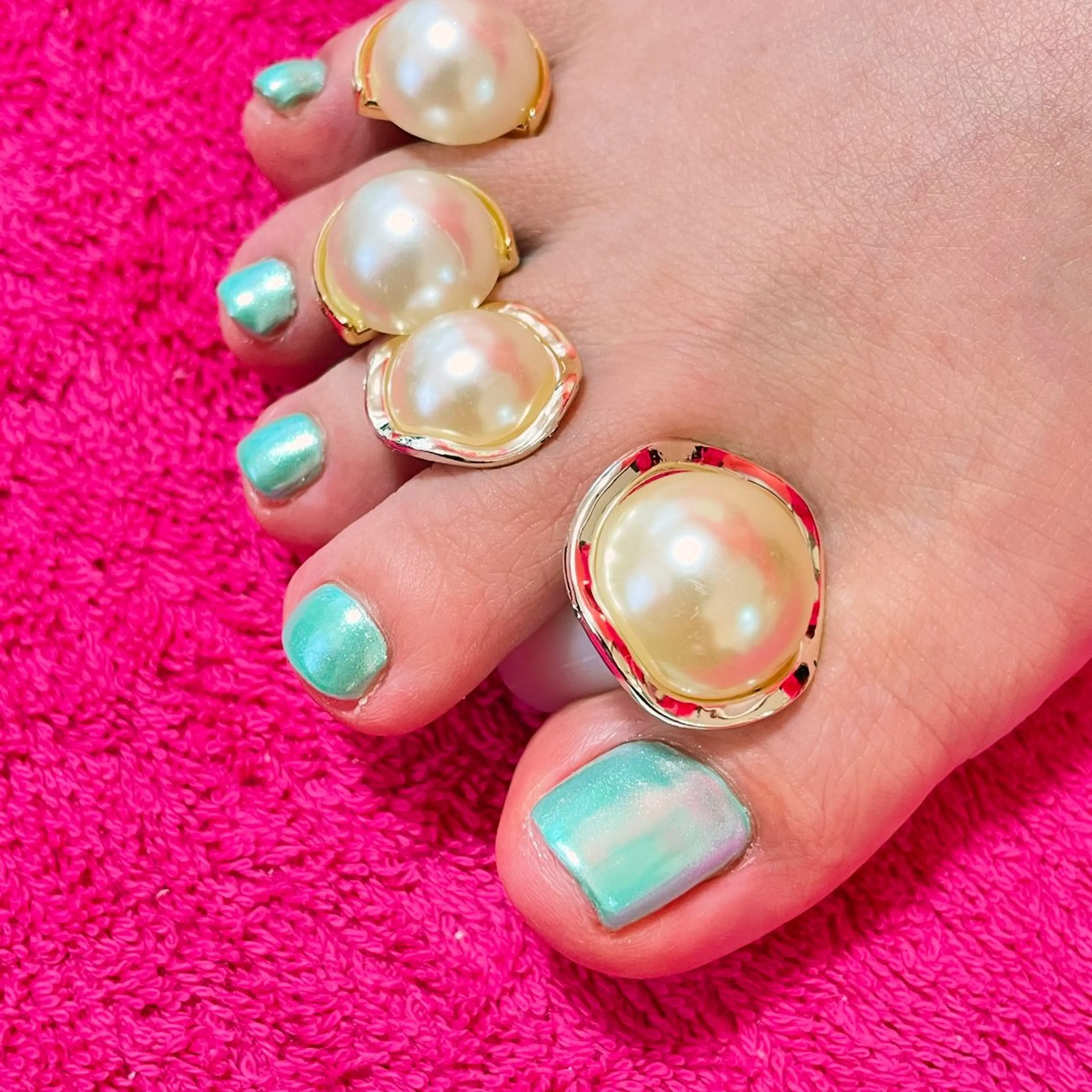 ネイル フットネイル 樫村 美波のネイルデザイン