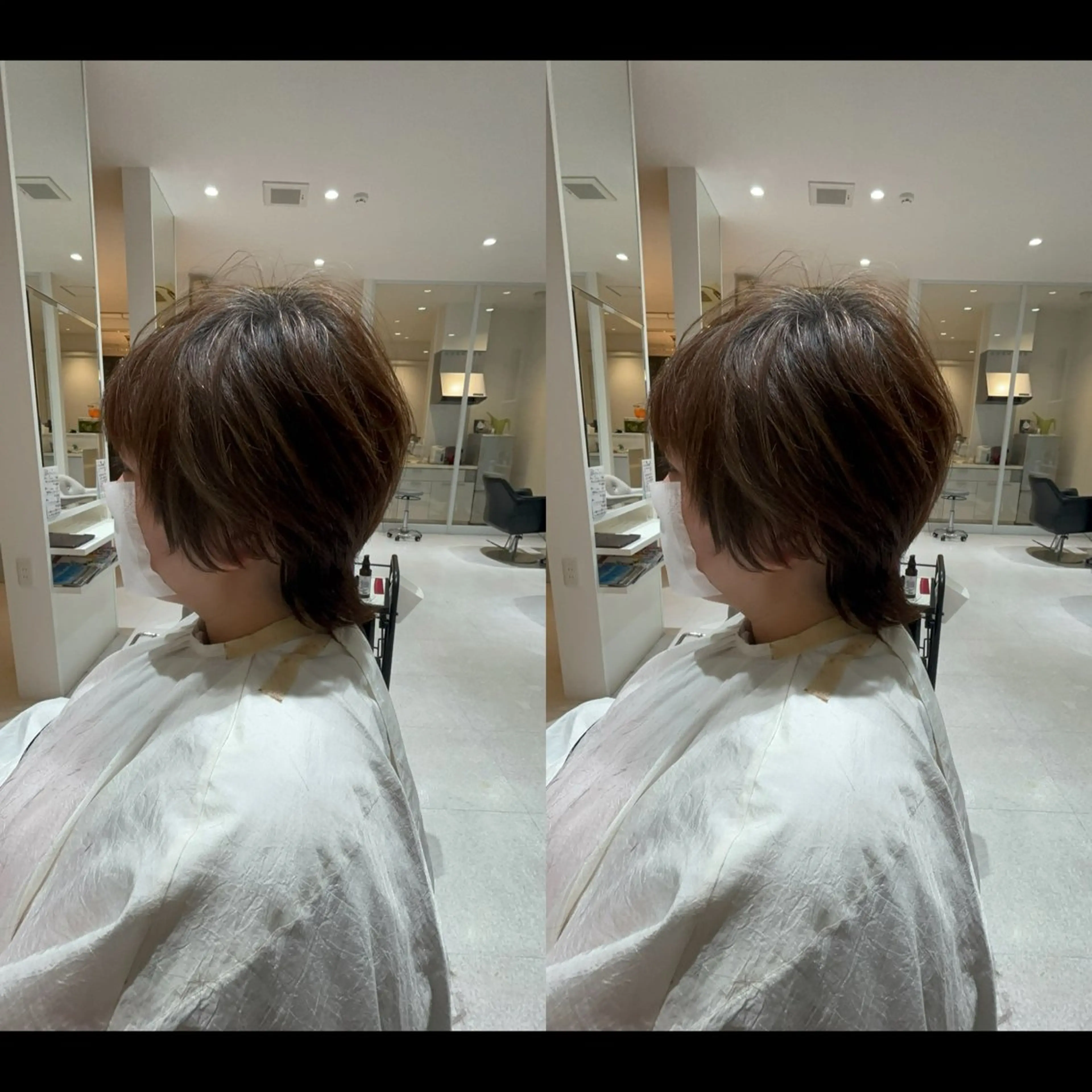 ショート ショートヘア ウルフカット カットスタジオケン所属・【20時〜22時】 KENのヘアスタイル