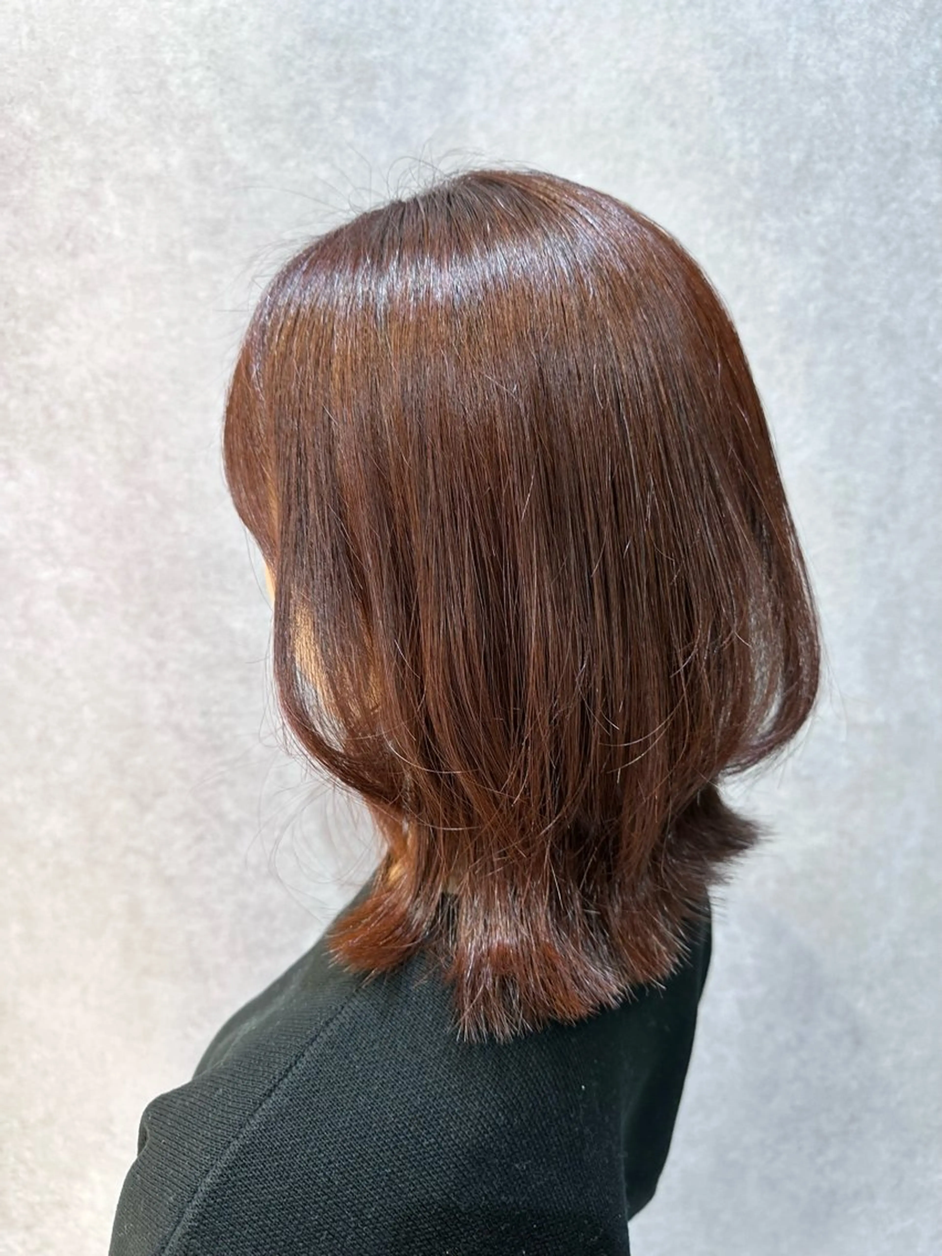 ミディアム カラー 🔸縮毛矯正/髪質 改善カラー石崎🔸のヘアスタイル