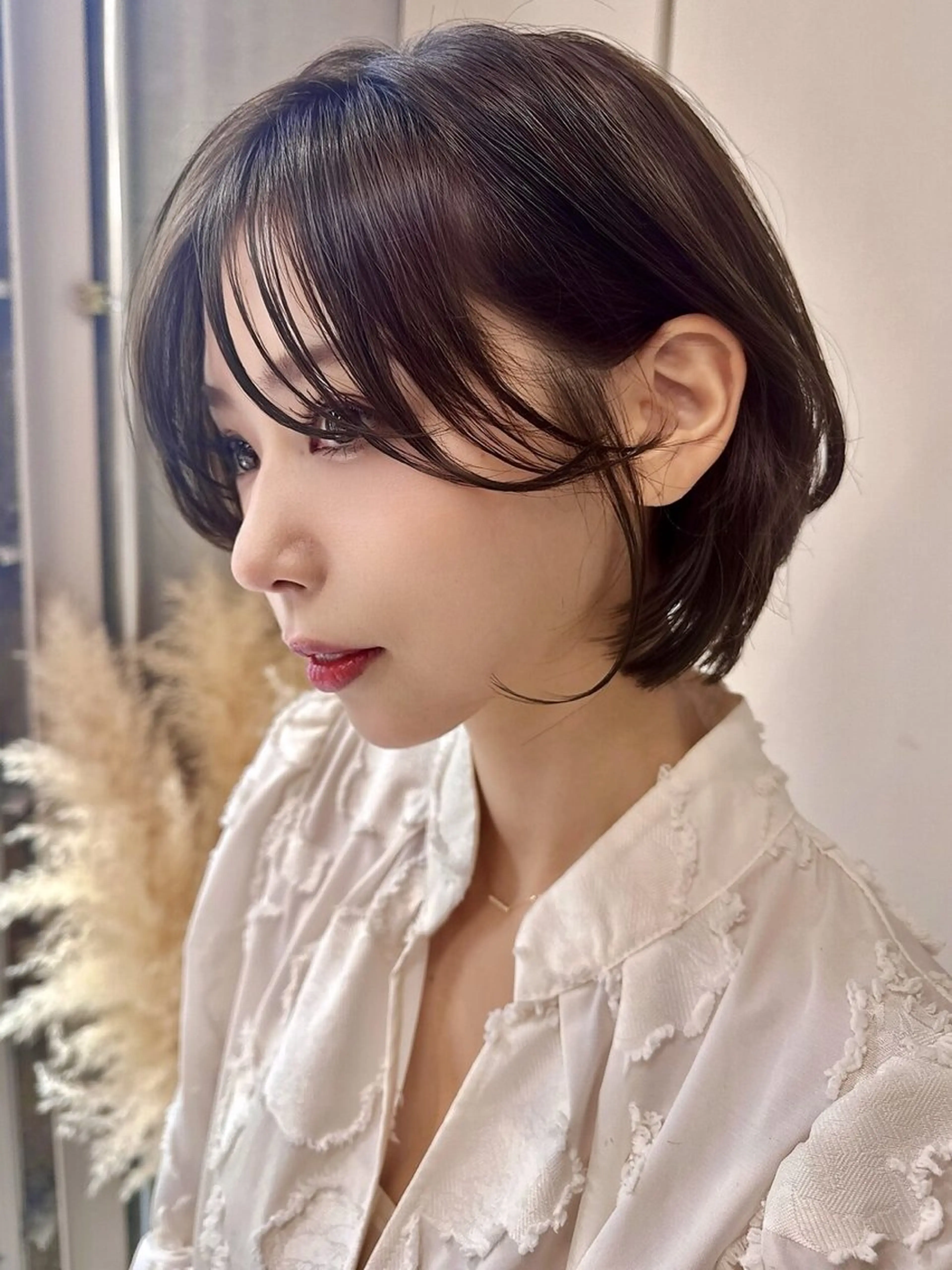 ショート レイヤーカット ショートヘア 艶ハイトーン特化 tatsuのヘアスタイル