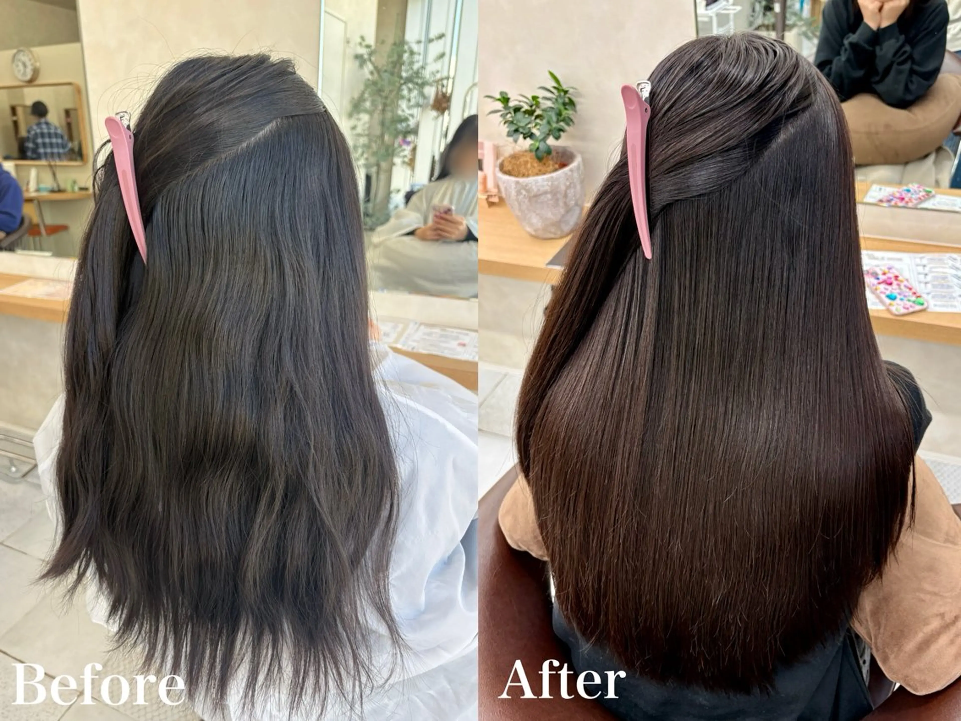 ロング 外人風ハイライト/ 艶カラーのヘアスタイル