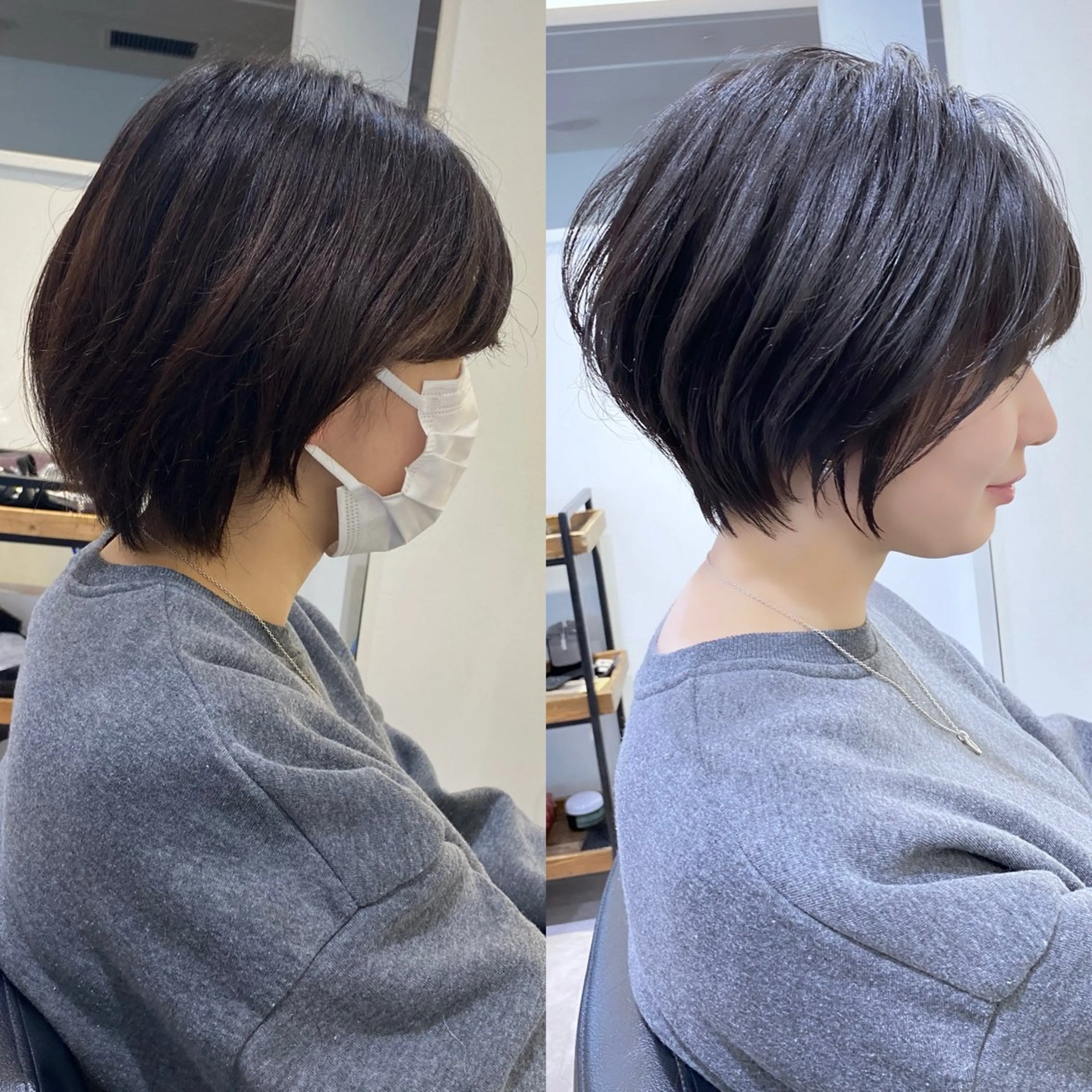 ショート ショートヘア ✨大人ショート特化 /カットモデル/銀座のヘアスタイル