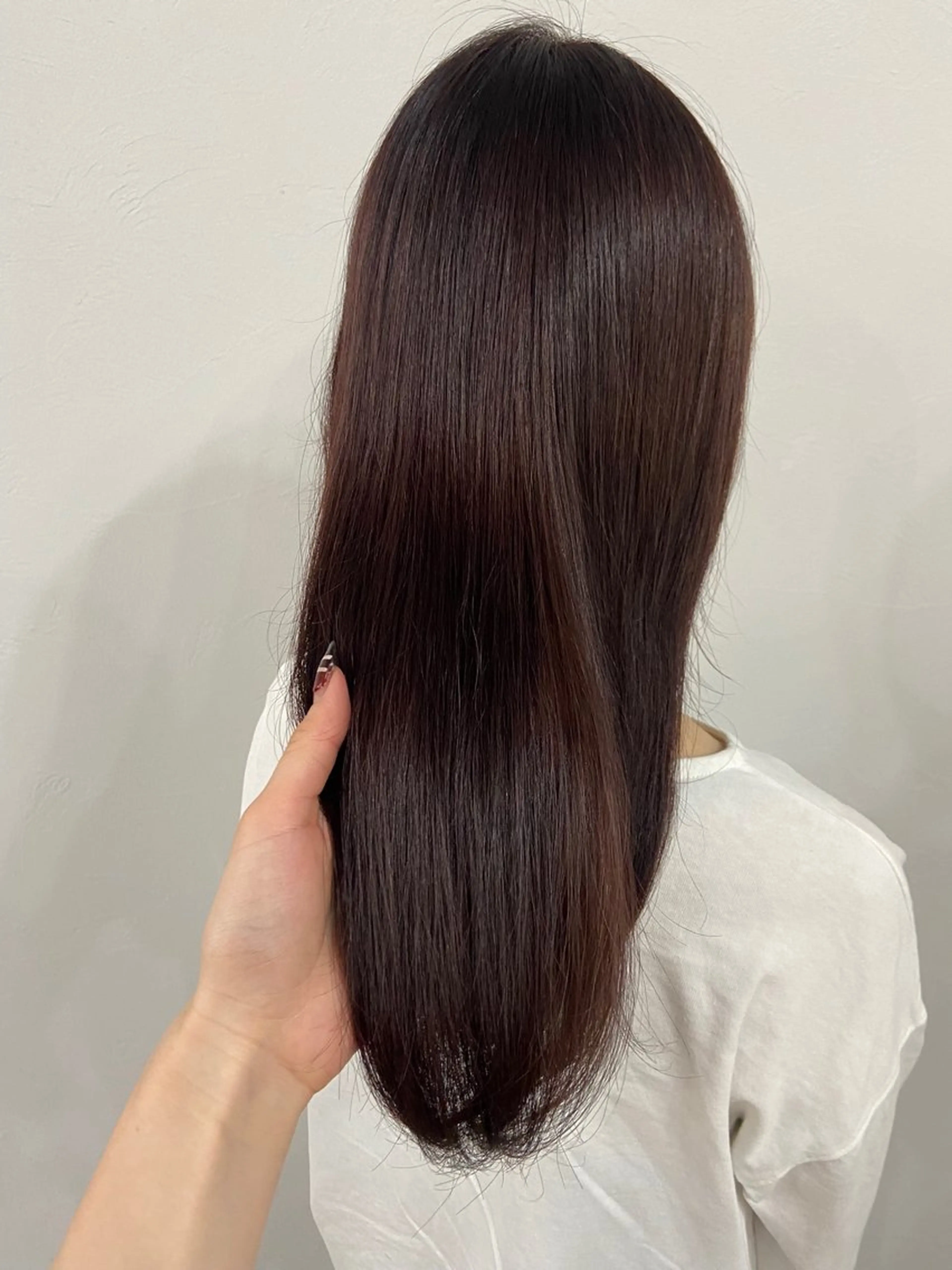 カラー 🍎韓国カラー licoris寛菜のヘアスタイル