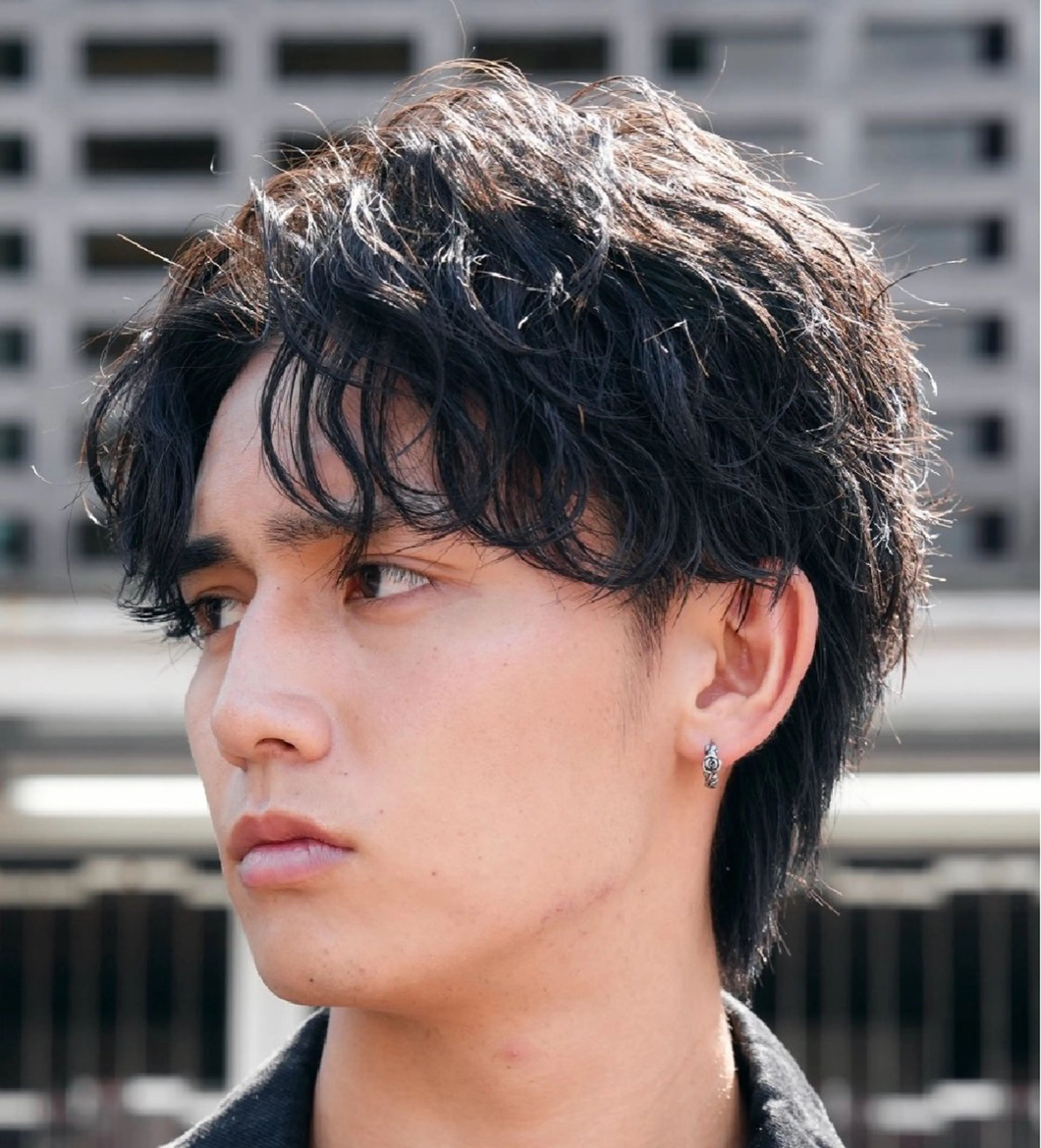 パーマ メンズ センターパート マッシュ メンズパーマ プードルパーマ メンズツイストパーマ カット パーマ トリートメント 仙台フェザーパーマ/ fifth/遠藤楓雅のヘアスタイル