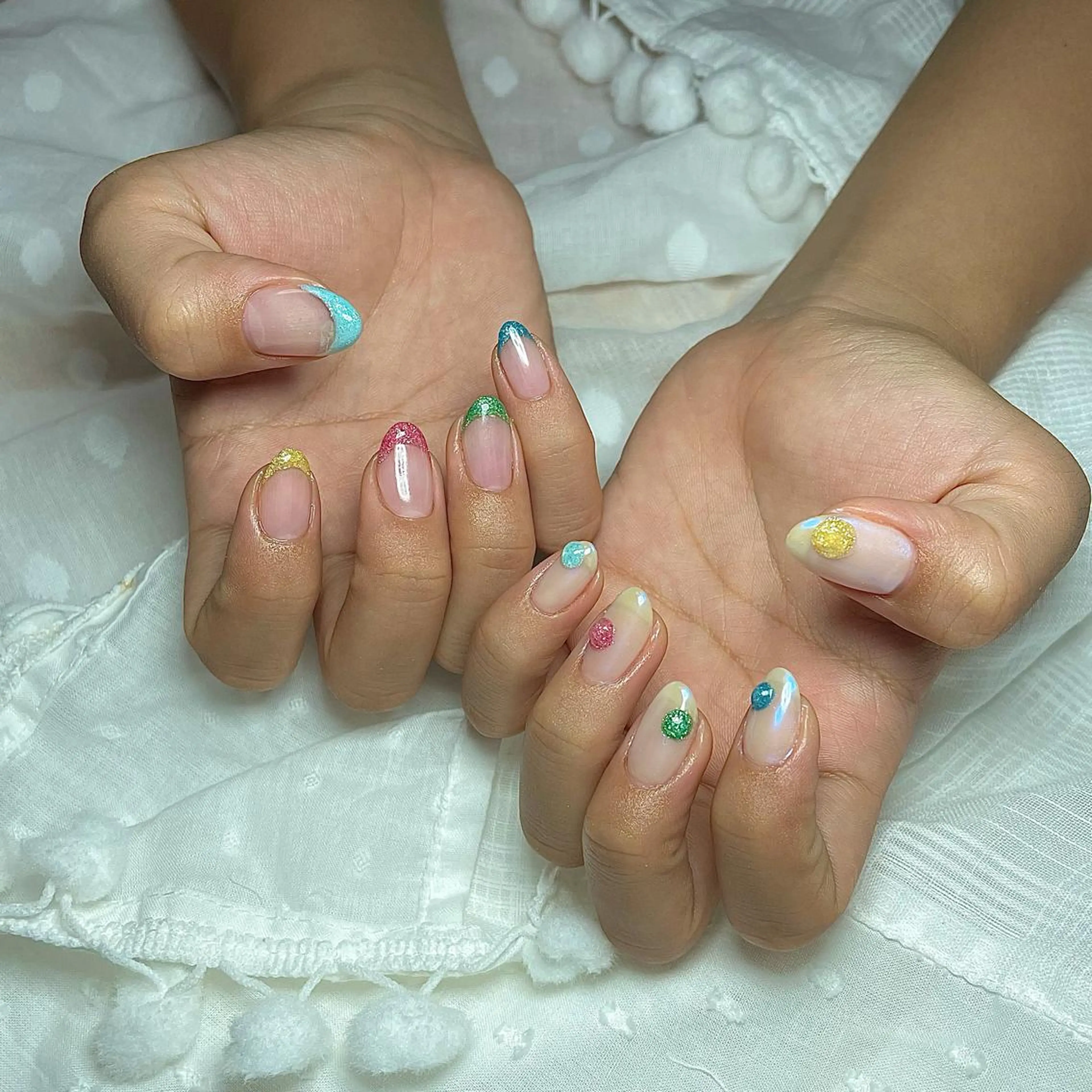 ネイル 持ち込み ハンドネイル Nailsalon BLOOM🌷 山崎のネイルデザイン
