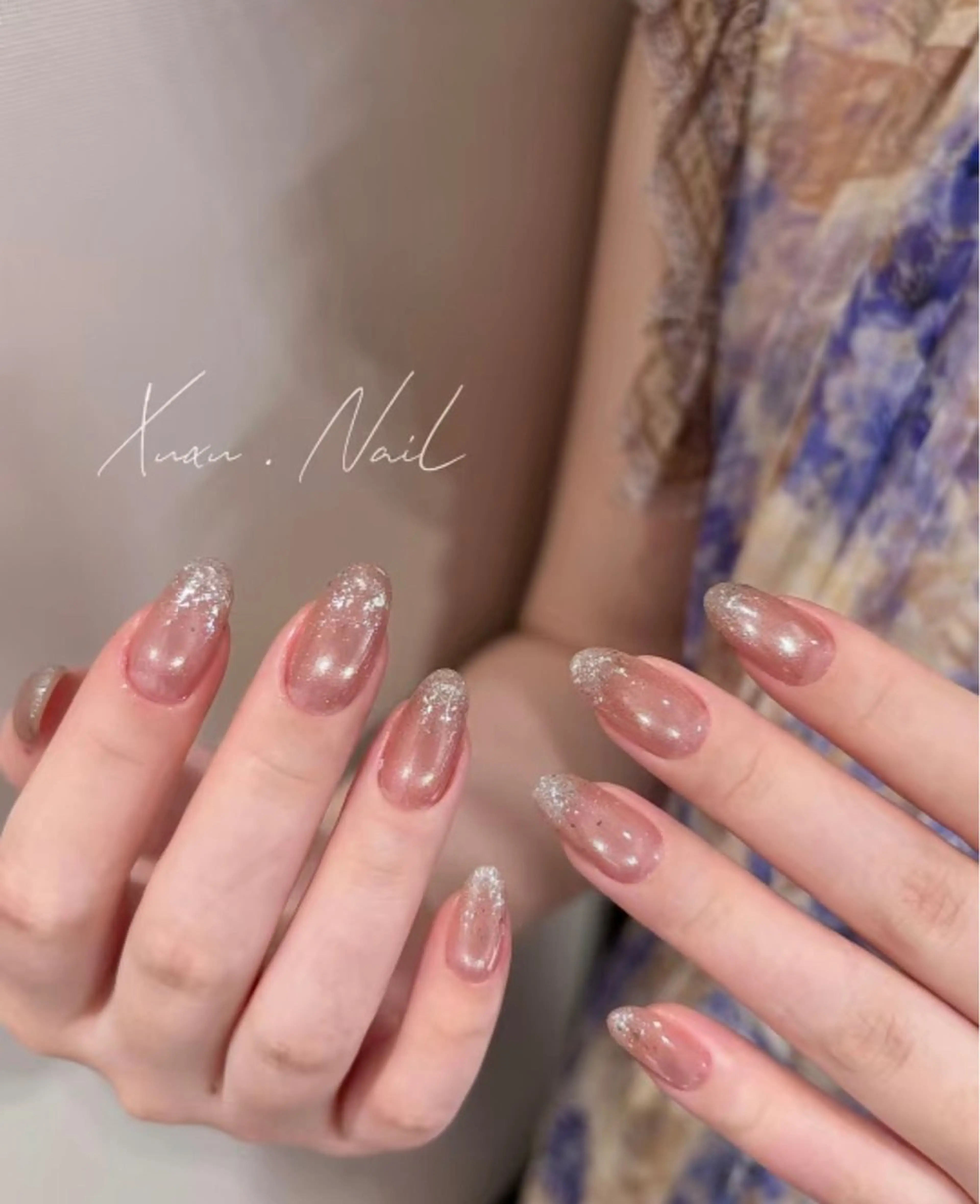 ネイル パラジェル登録店　Nailsalon Amour  上野湯島店所属・🫧 はる🩵のネイルデザイン