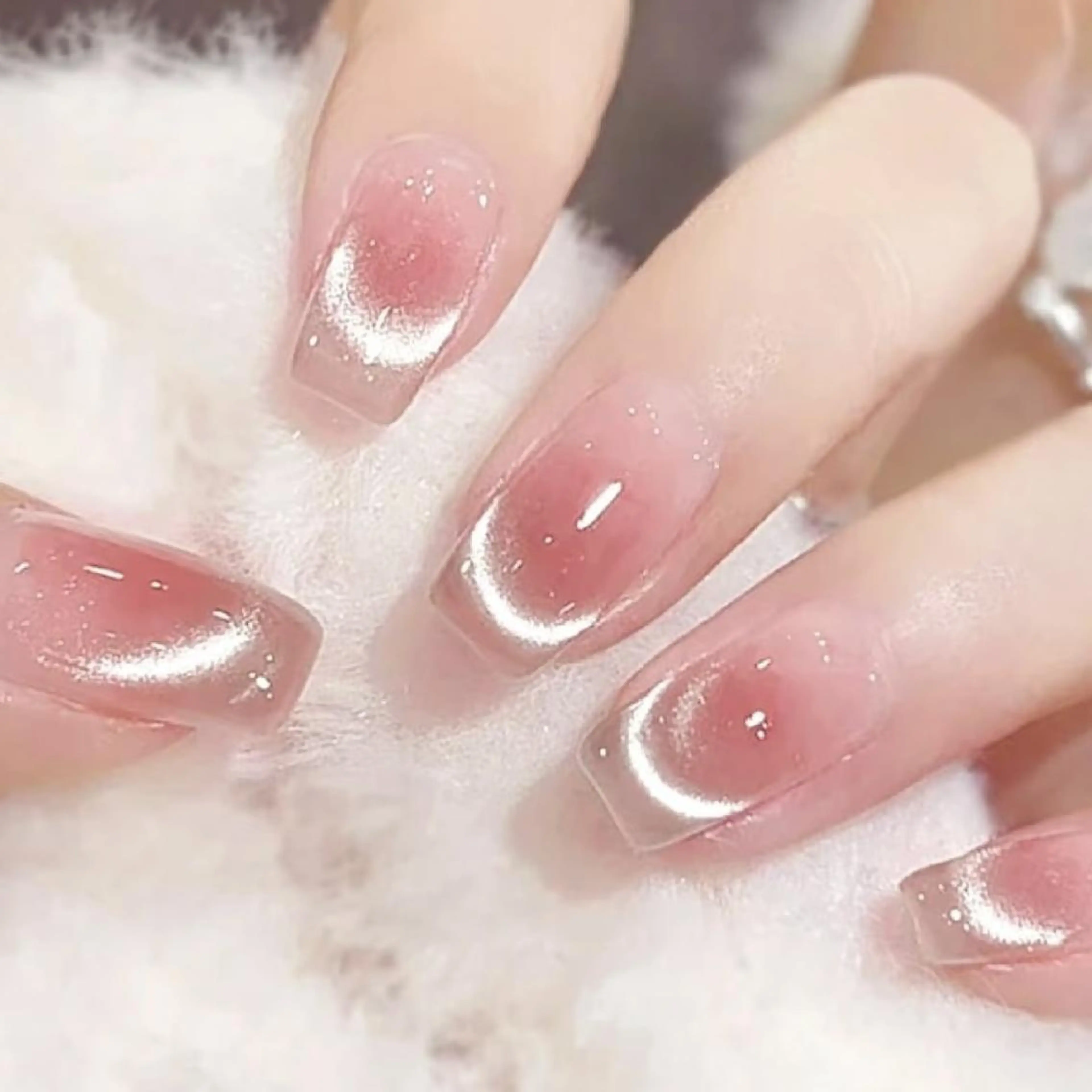 【研修】大人気❤︎チークマグネットネイルの写真