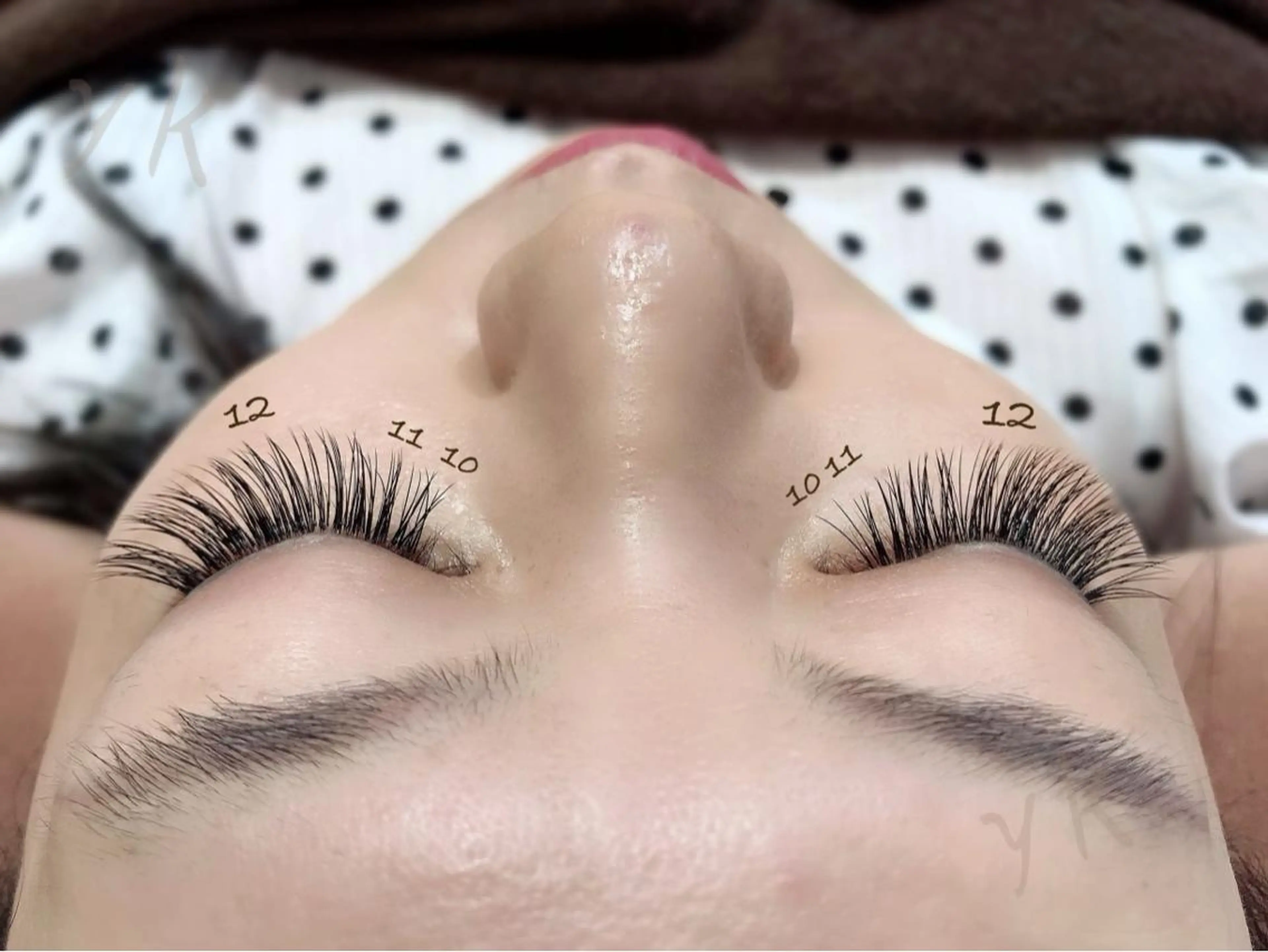 マツエク・マツパ L'unique YURIのマツエク・マツパデザイン