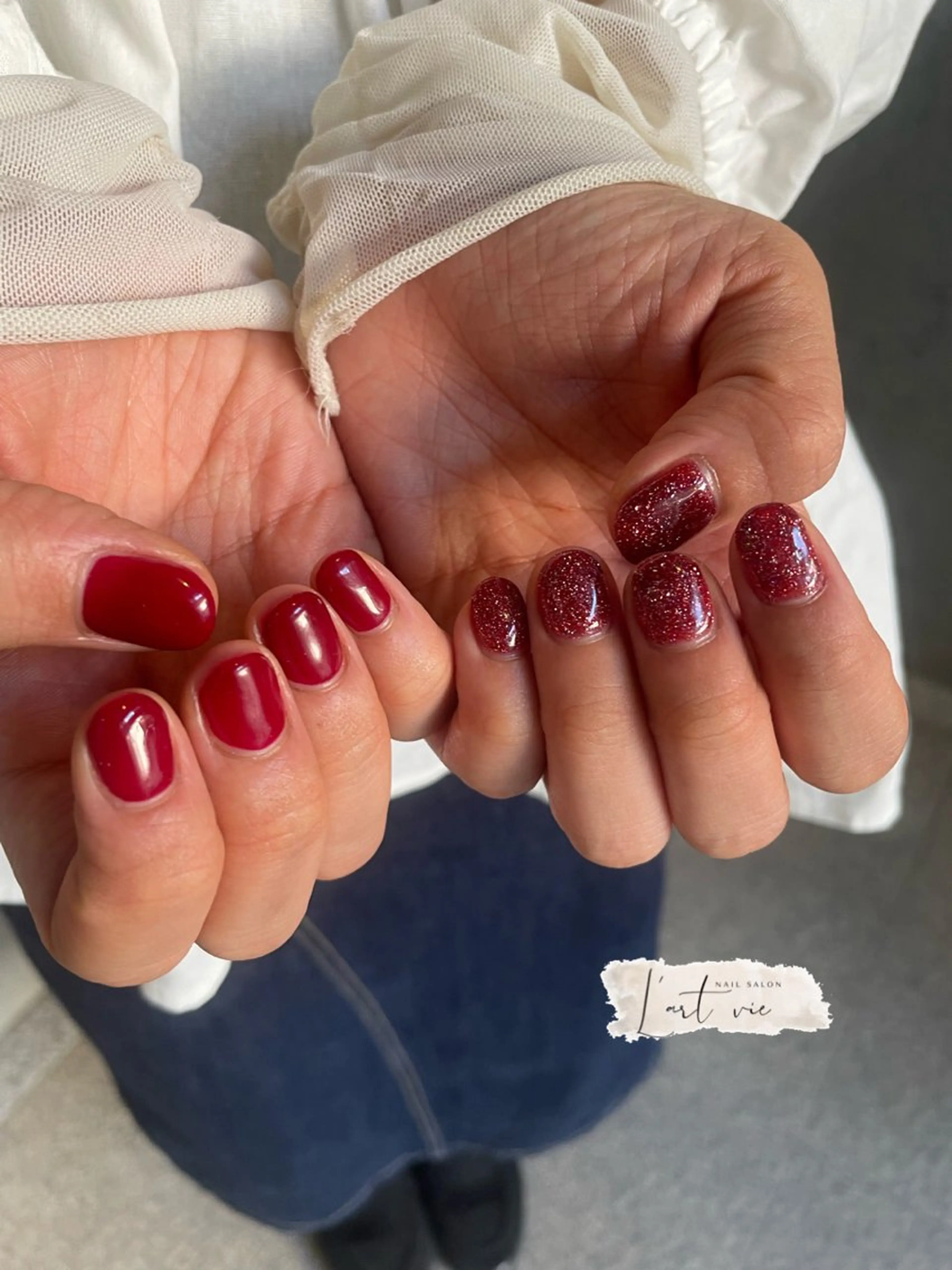 ネイル ハンドネイル NailSalon L’artVieのネイルデザイン