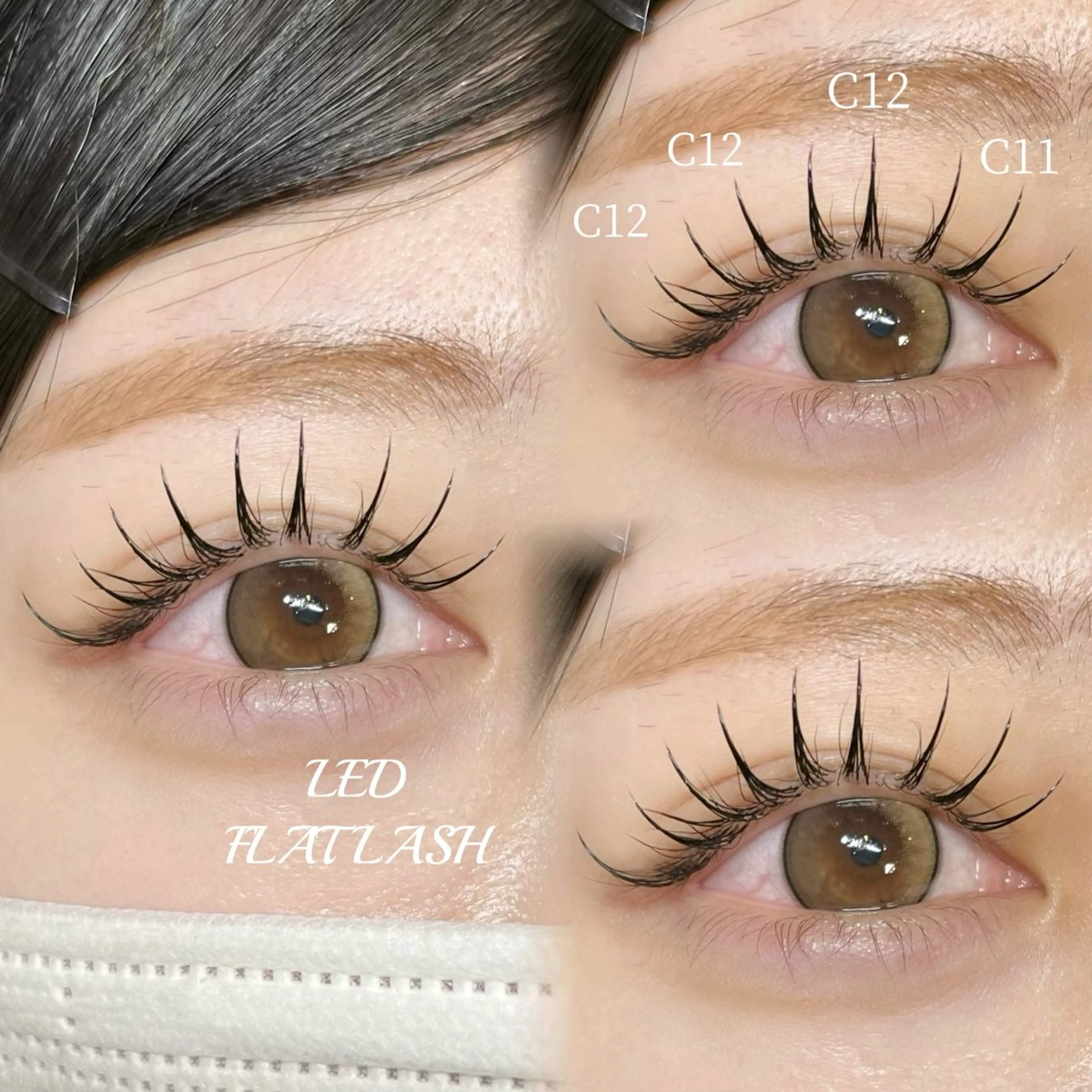 マツエク・マツパ 🍀fleur🍀 柴田のマツエク・マツパデザイン