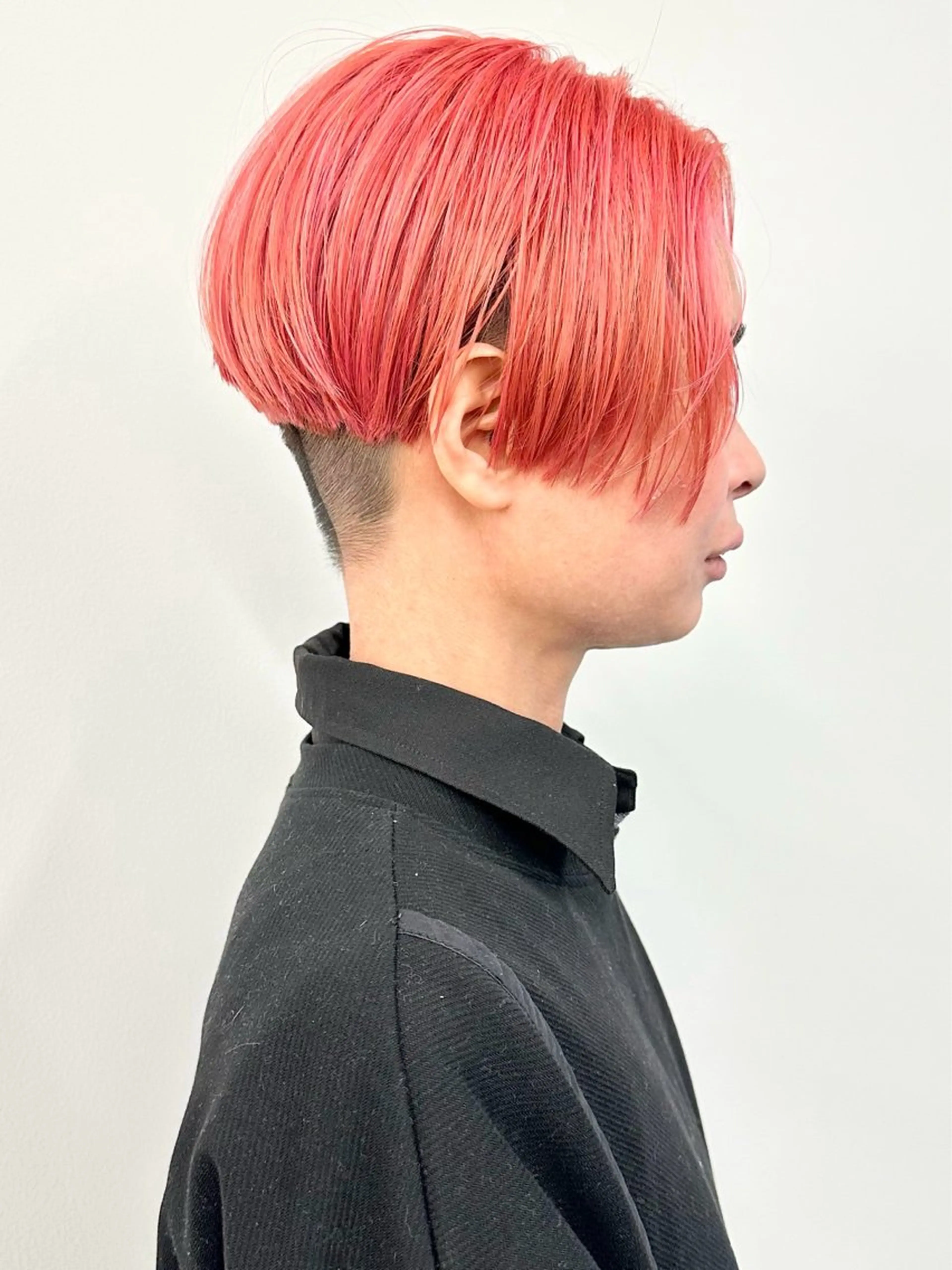 ショート カラー カット ヘッドスパ ボブ/ゆるふわ ボブパーマ/とういのヘアスタイル