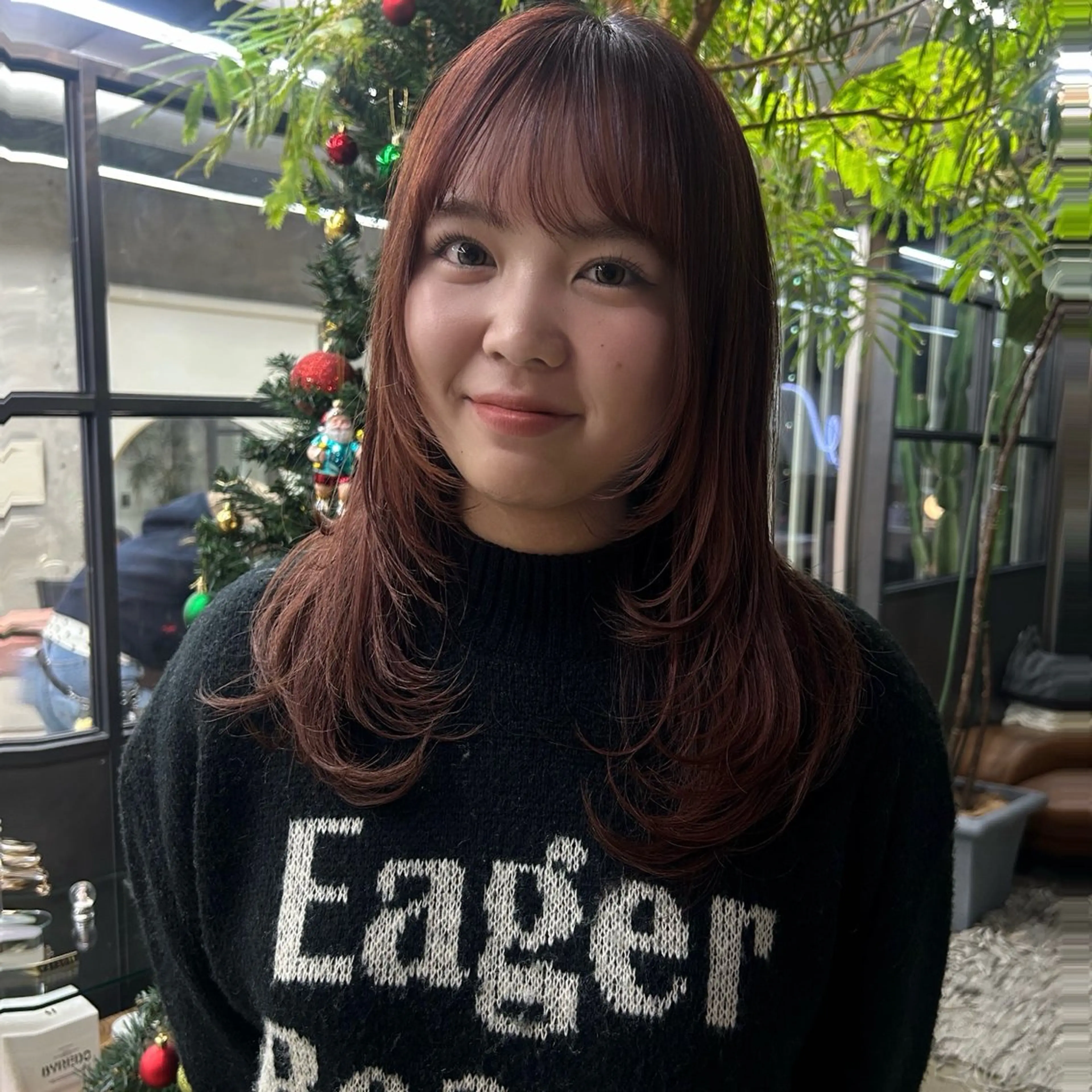 ロング カット ヘアカラー 伊藤ほのか /パーマ/オリーブのヘアスタイル