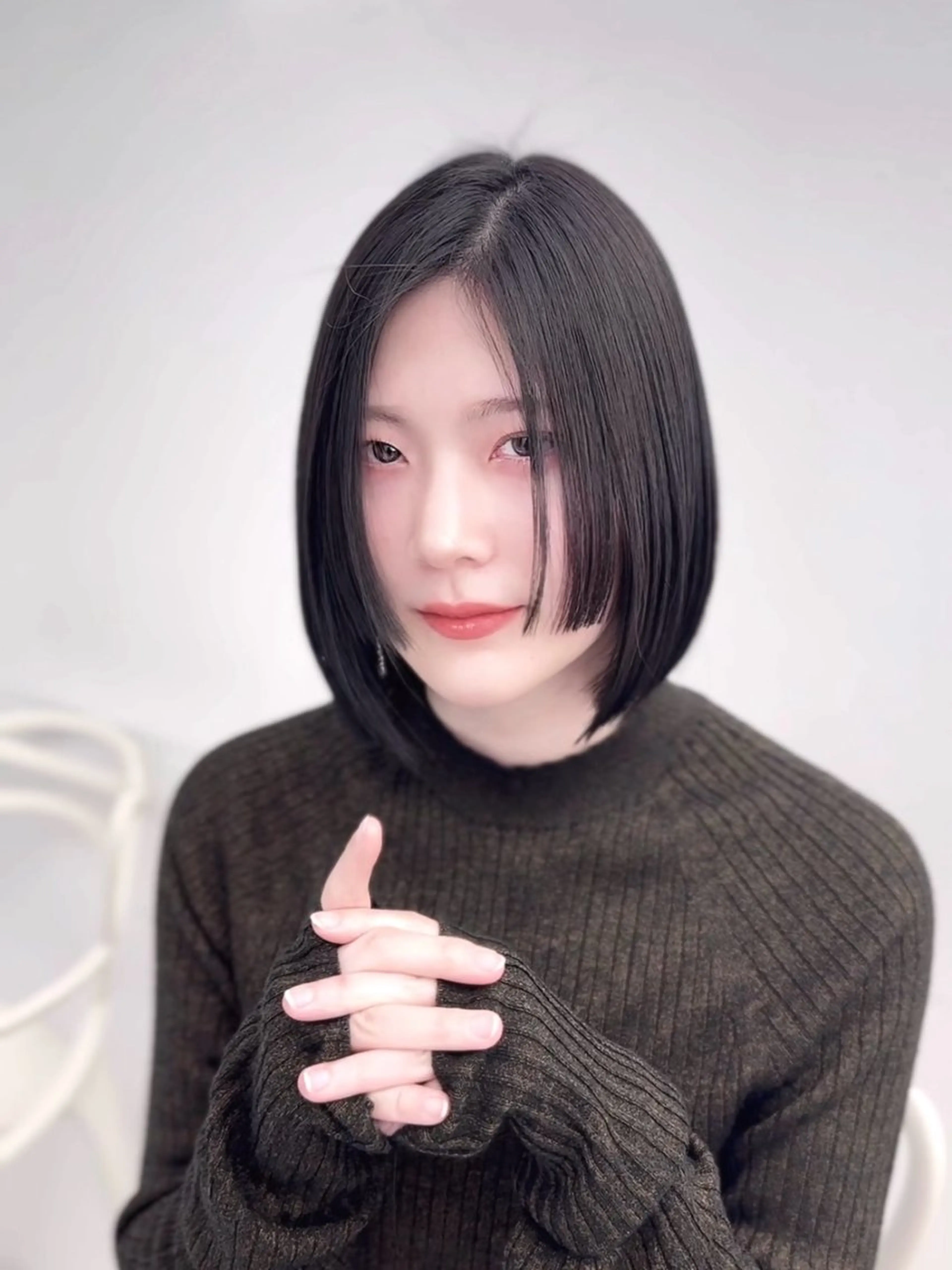 ショート カラー ヘアアレンジ カット ヘアカラー トリートメント ヘッドスパ ヘアセット 縮毛矯正🤍 盛れるボブ/ひかりのヘアスタイル