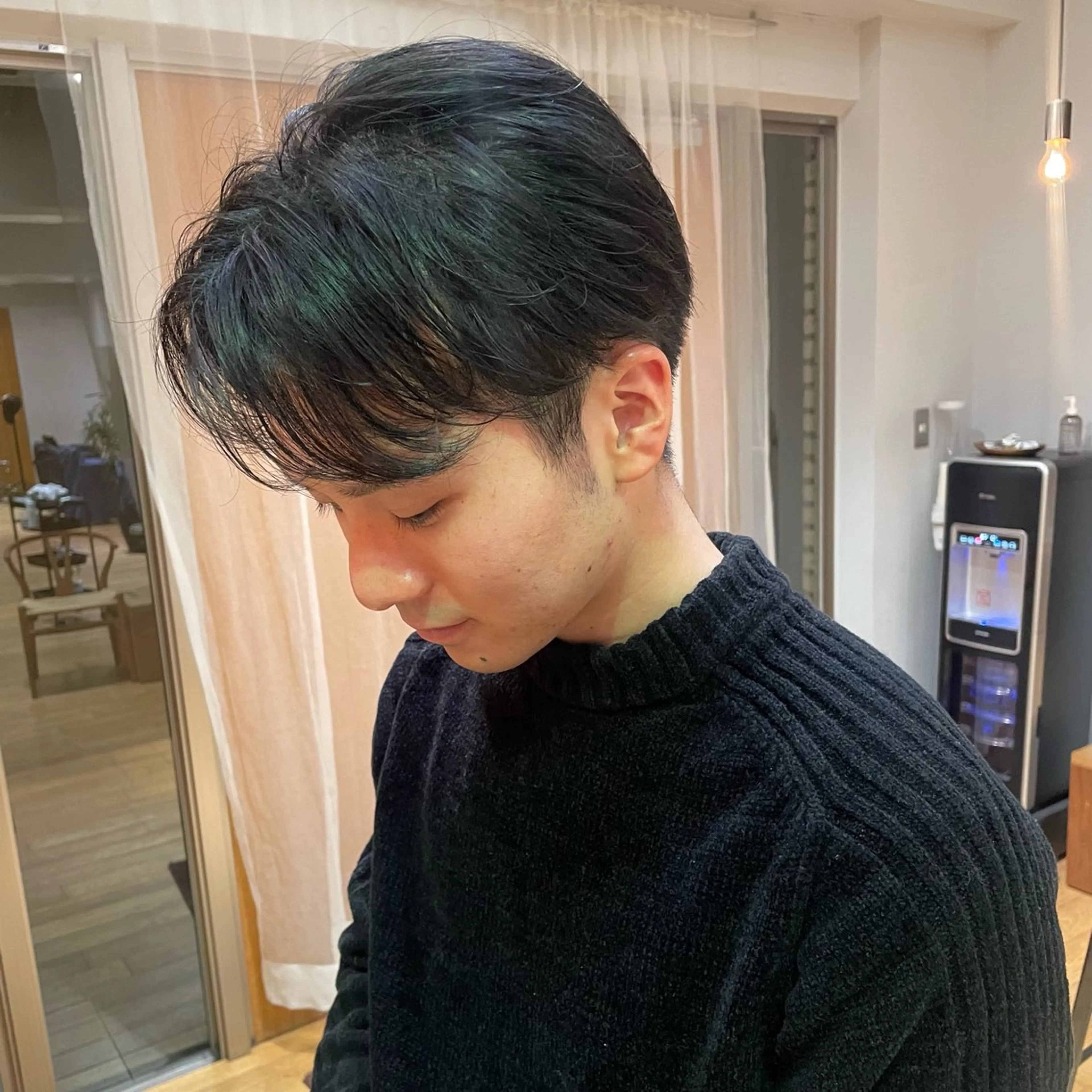 パーマ メンズ メンズパーマ カット 大橋 芽衣のヘアスタイル