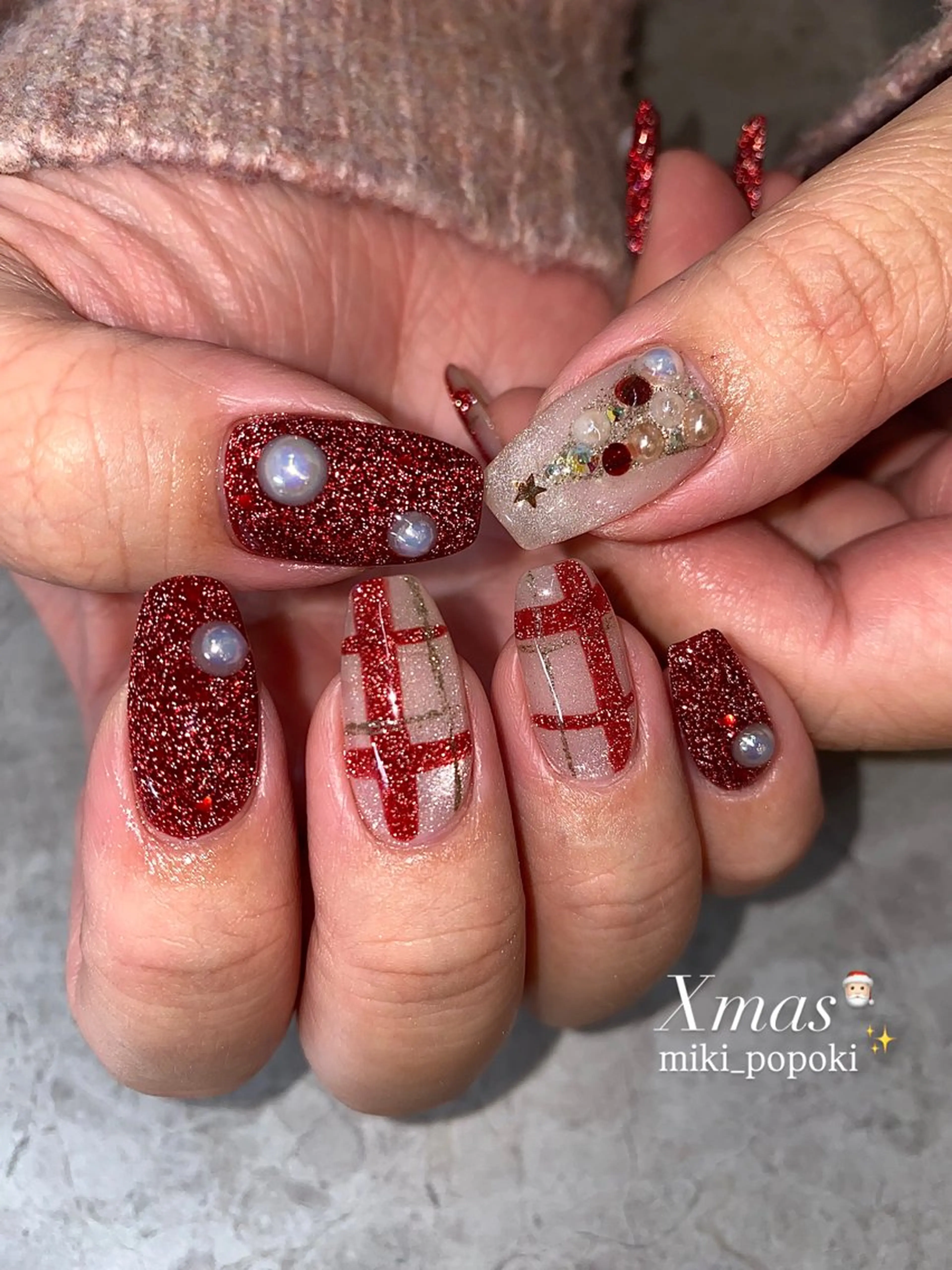 ネイル 個性派/ちゅるん/ モチ好評◎｜MIKIのネイルデザイン