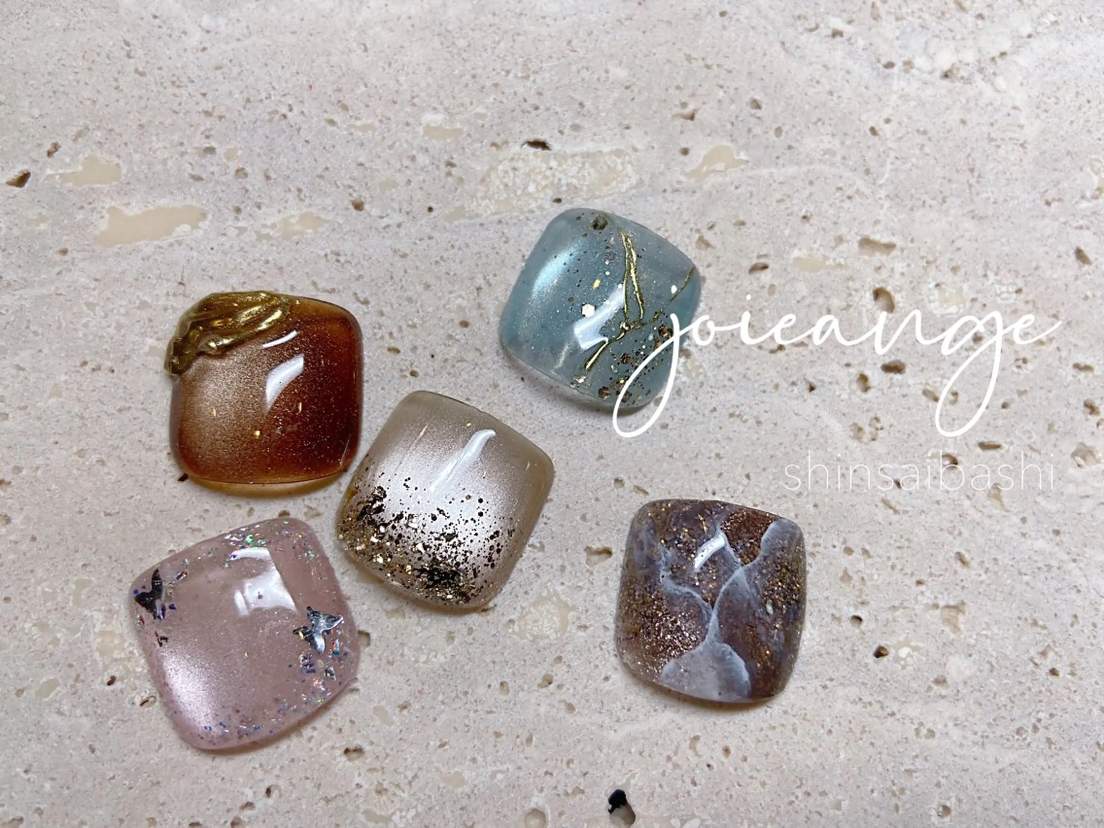 ネイル フットネイル 🫧藤本🫧 joieangeのネイルデザイン