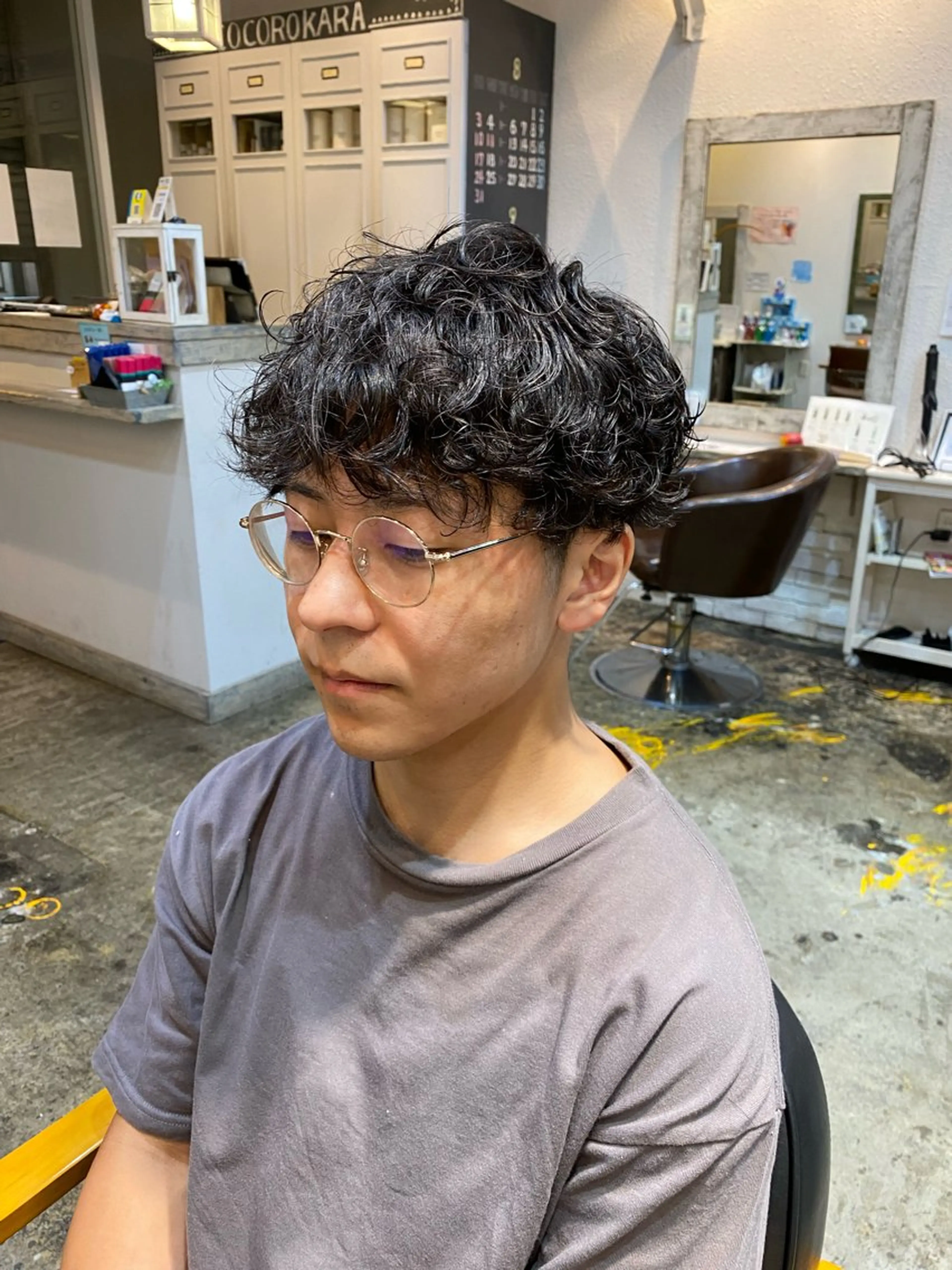 メンズ メンズパーマ 🌿中西 きょうか🌿のヘアスタイル