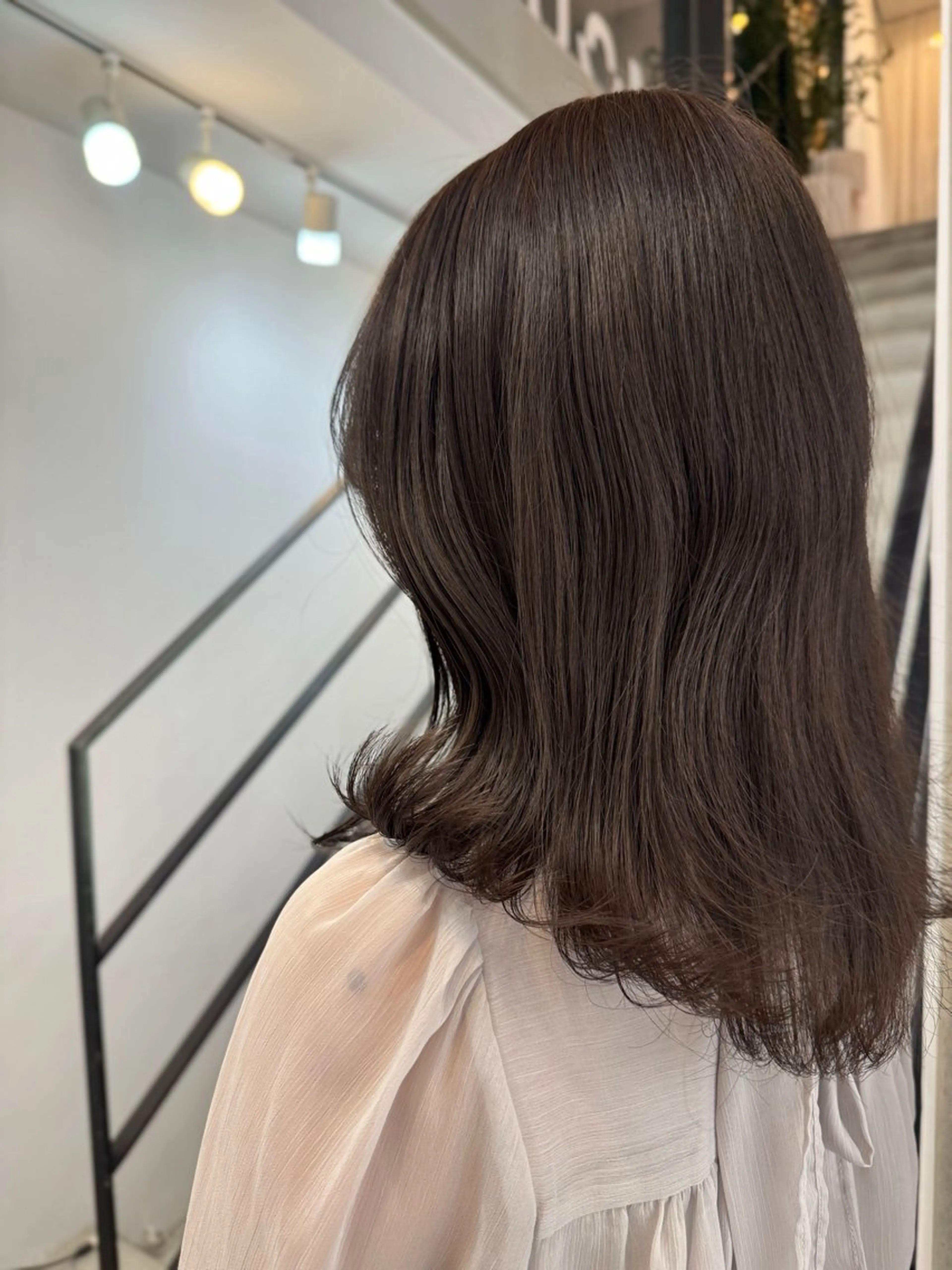 ミディアム ヘアカラー ｔa k k e ｙｕのヘアスタイル