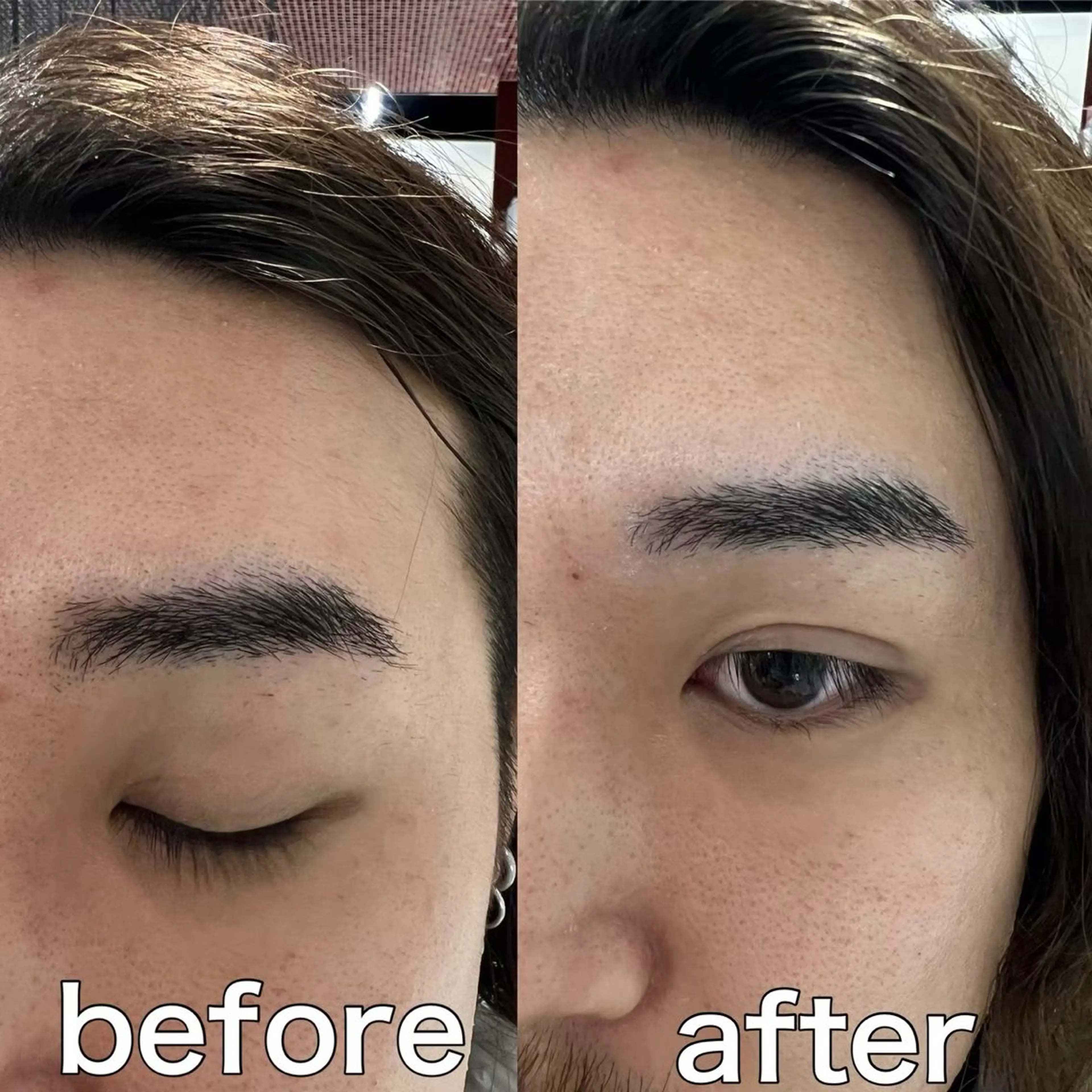 メンズ アイブロウ おがた たくむの眉毛・アイブロウイメージ