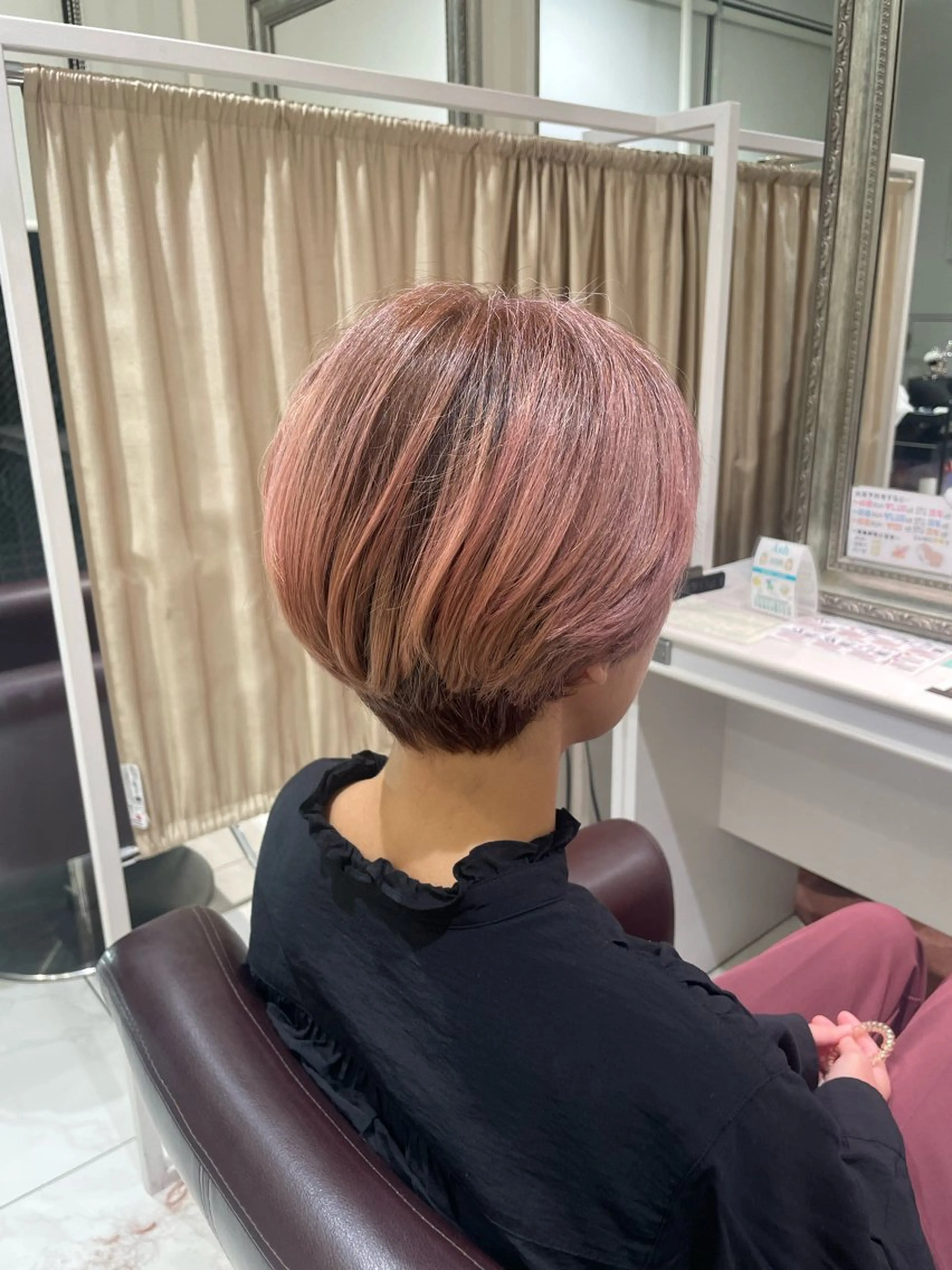 ショート 前田 夏実/メンズカットのヘアスタイル