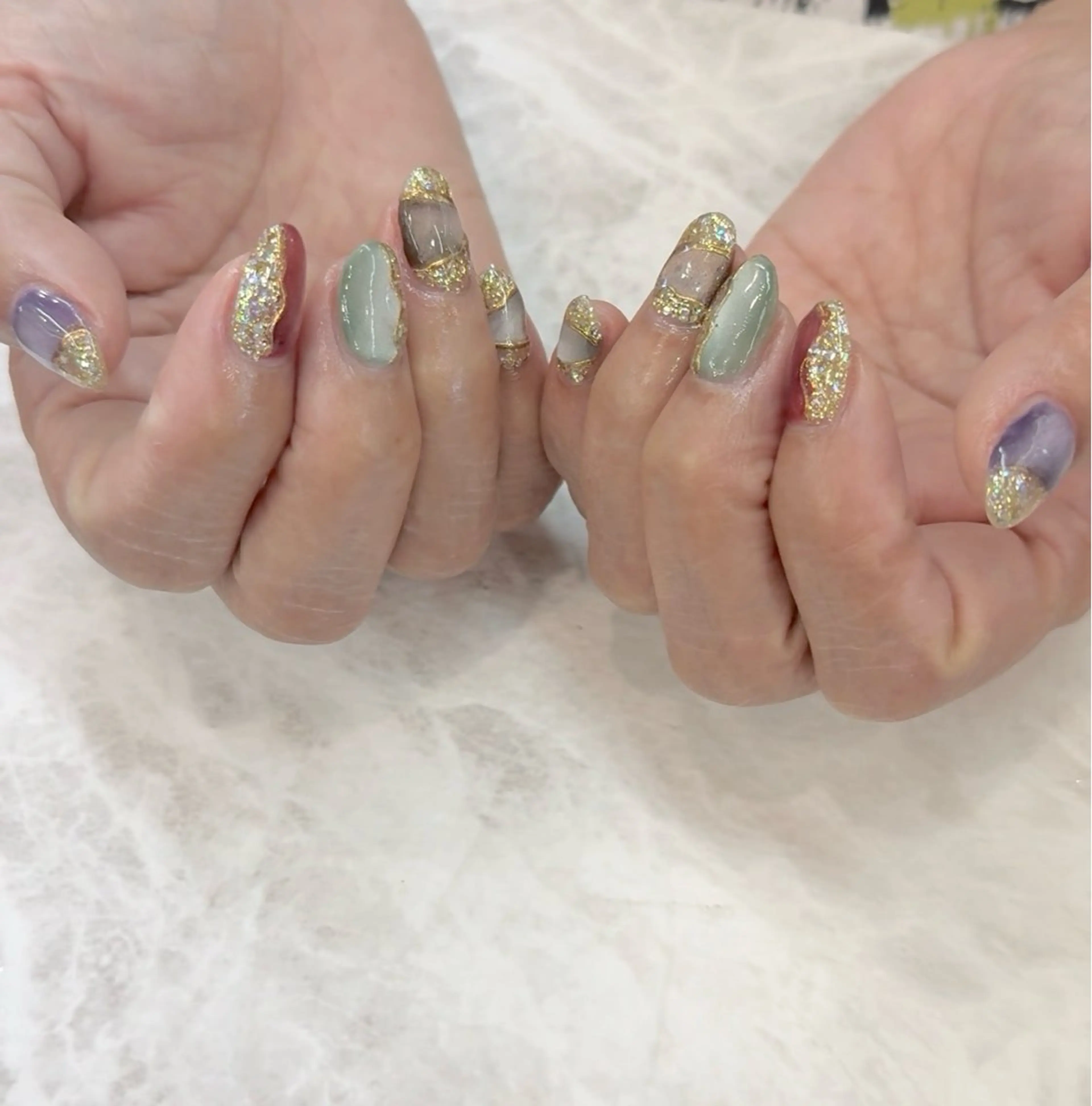 ネイル マグネットネイル ハンドネイル PACENAIL今福店所属・PACENAIL 今福のネイルデザイン