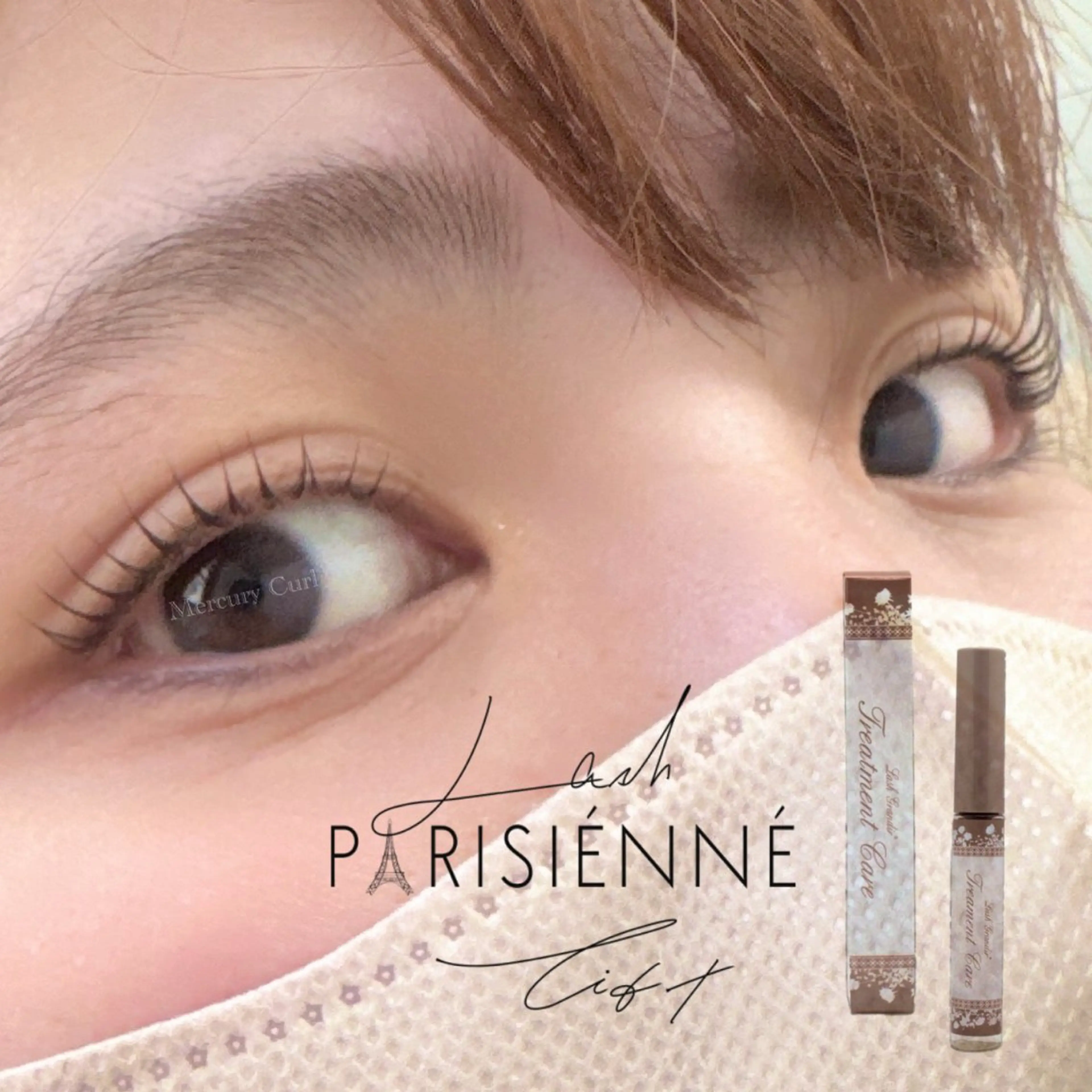 マツエク・マツパ マツパ Mercury Curl 田口真奈のマツエク・マツパデザイン