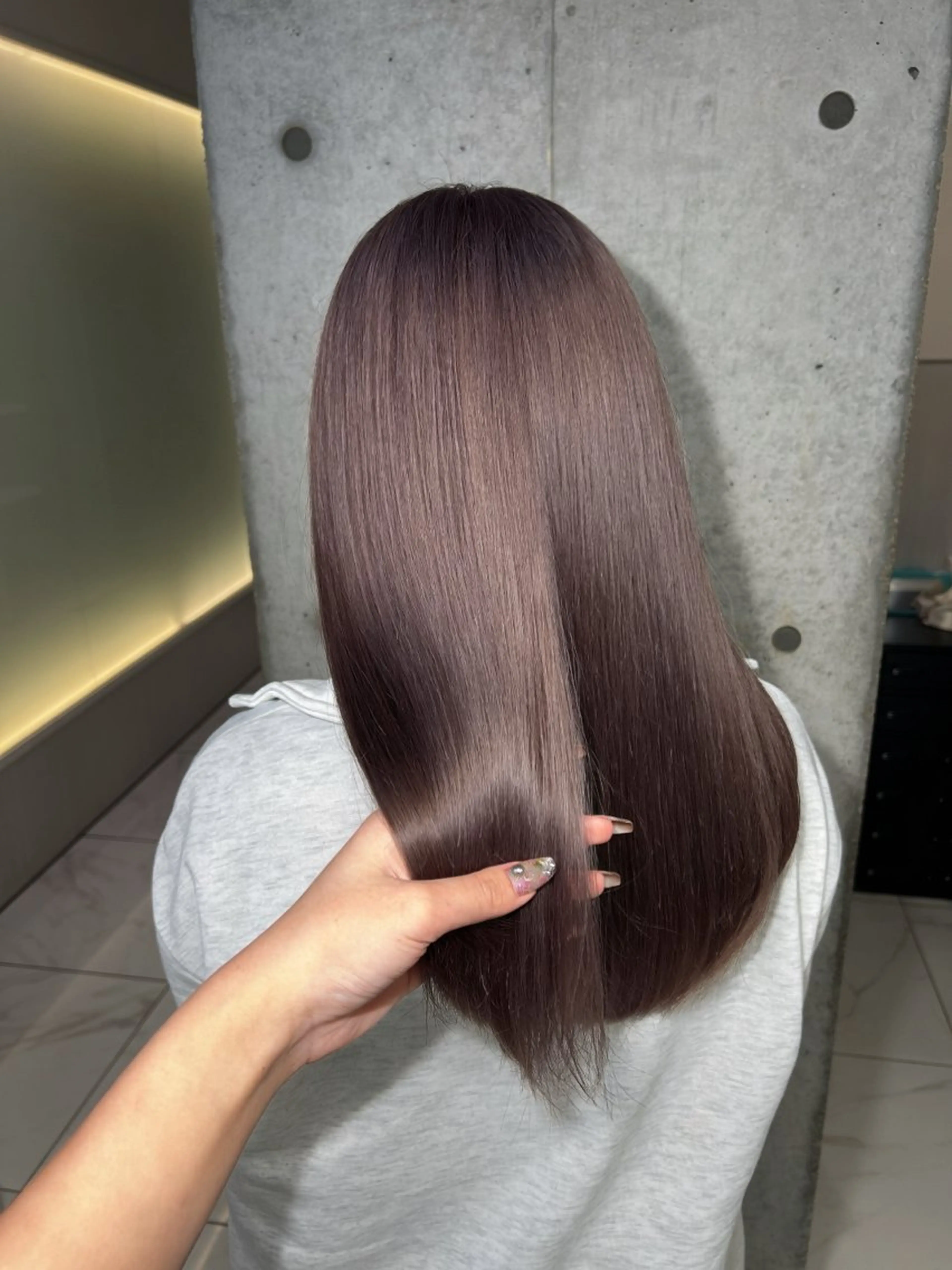カラー ヘアカラー ️💜akari💜 ハイトーン/レイヤーのヘアスタイル