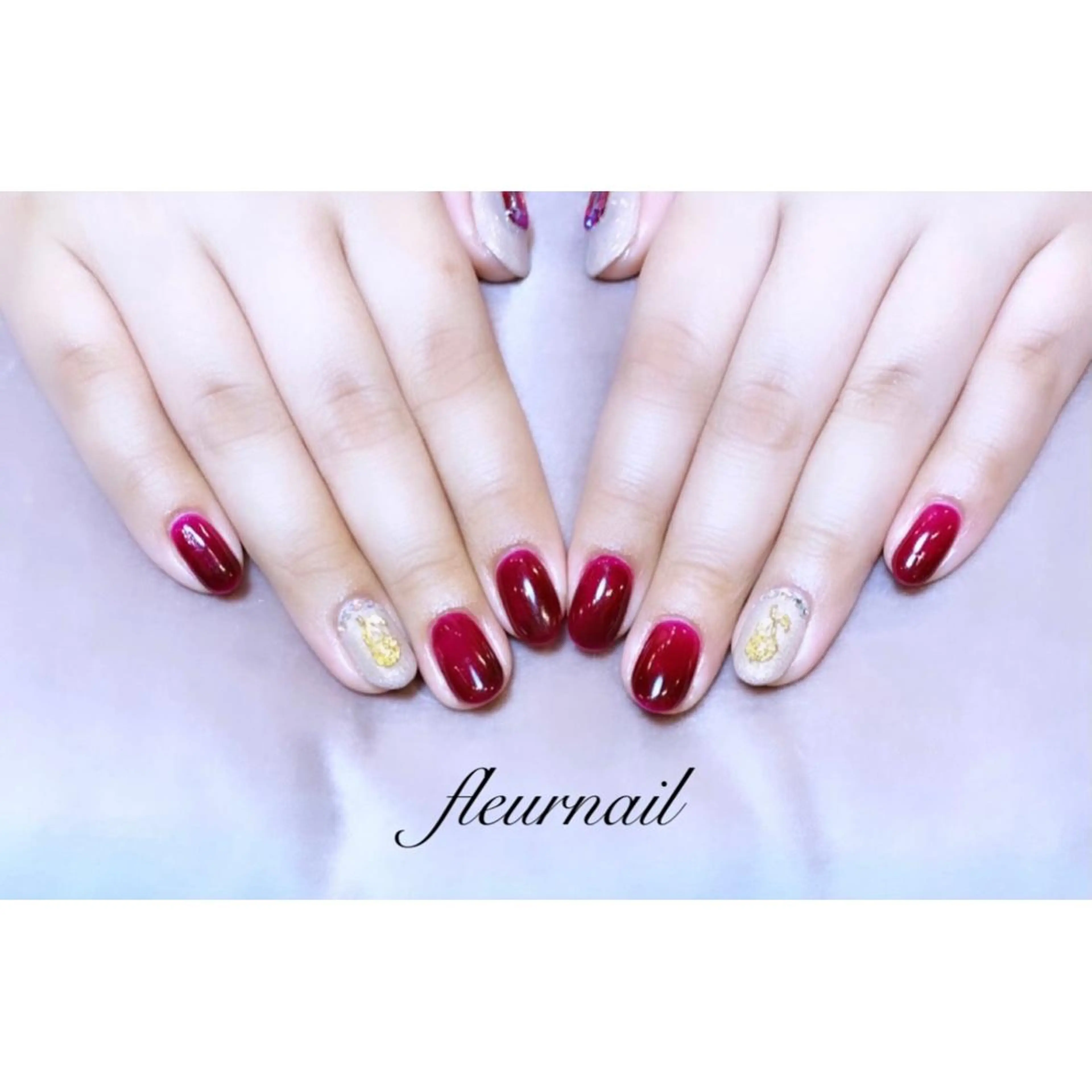 ネイル ハンドネイル fleurnail miuraのネイルデザイン
