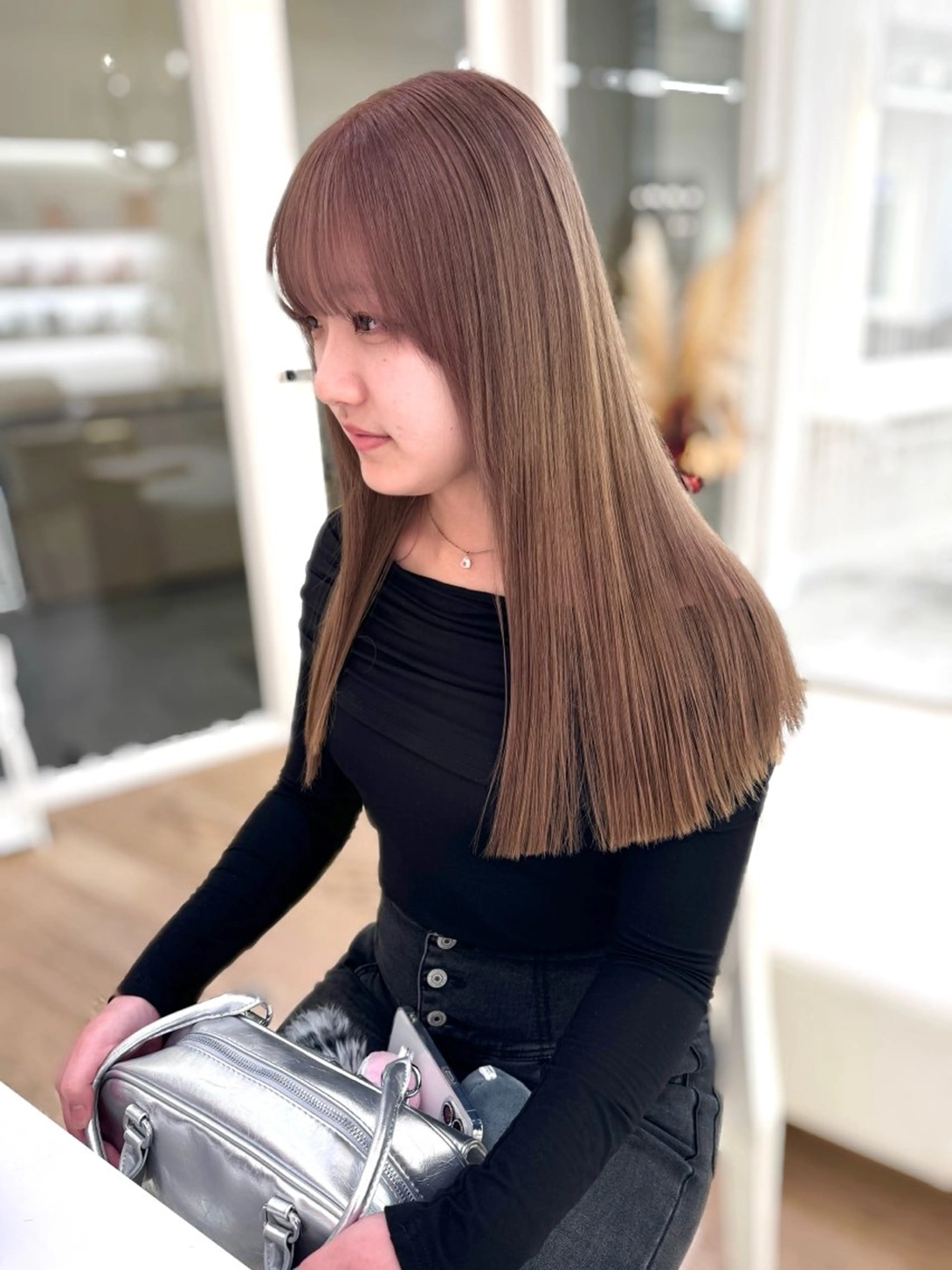 ロング カラー ヘアカラー ♡ParveMix NANO♡のヘアスタイル