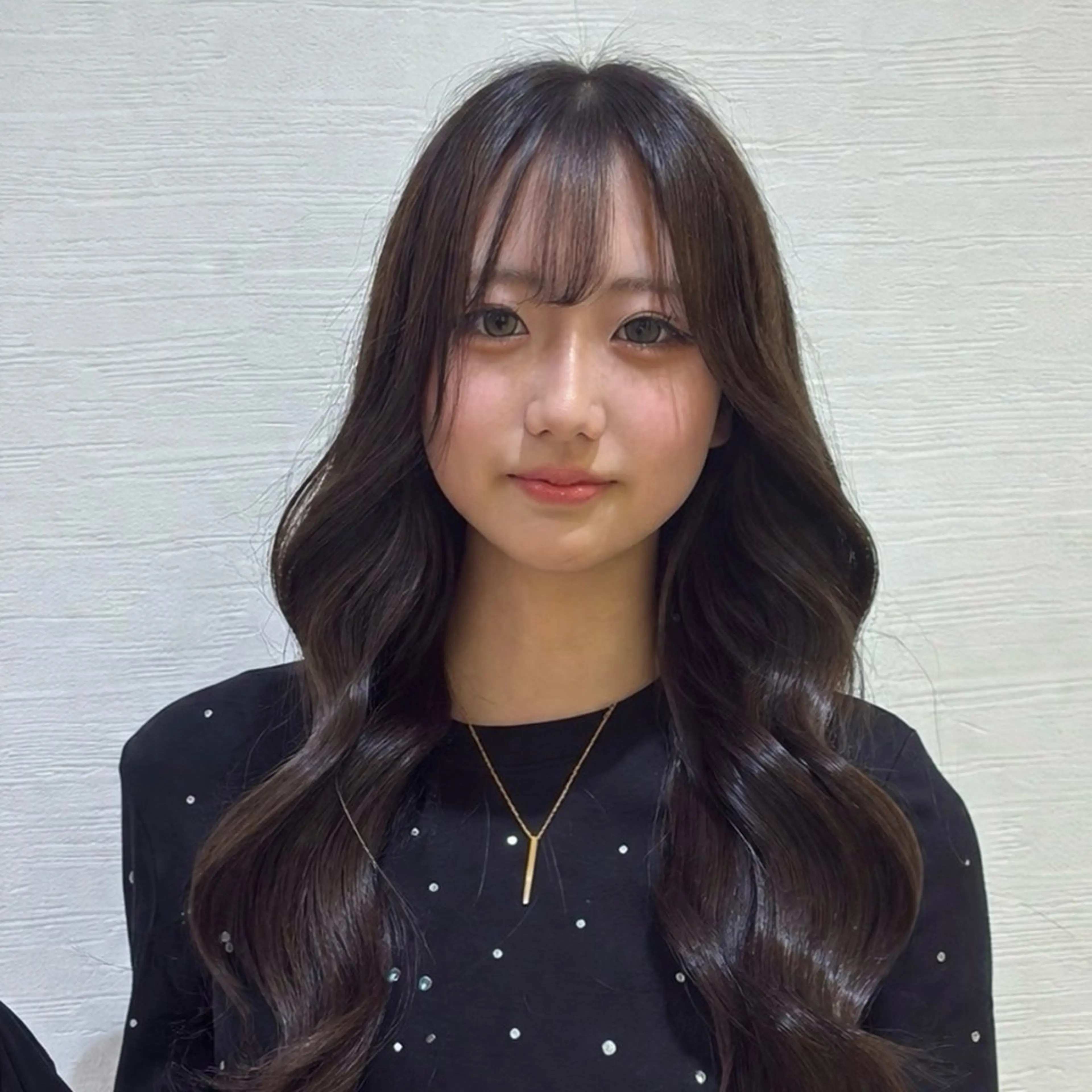 ロング アッシュ くびれヘア ヘアカラー 藤沢艶カラー/ 藤沢エクステ/魁心のヘアスタイル